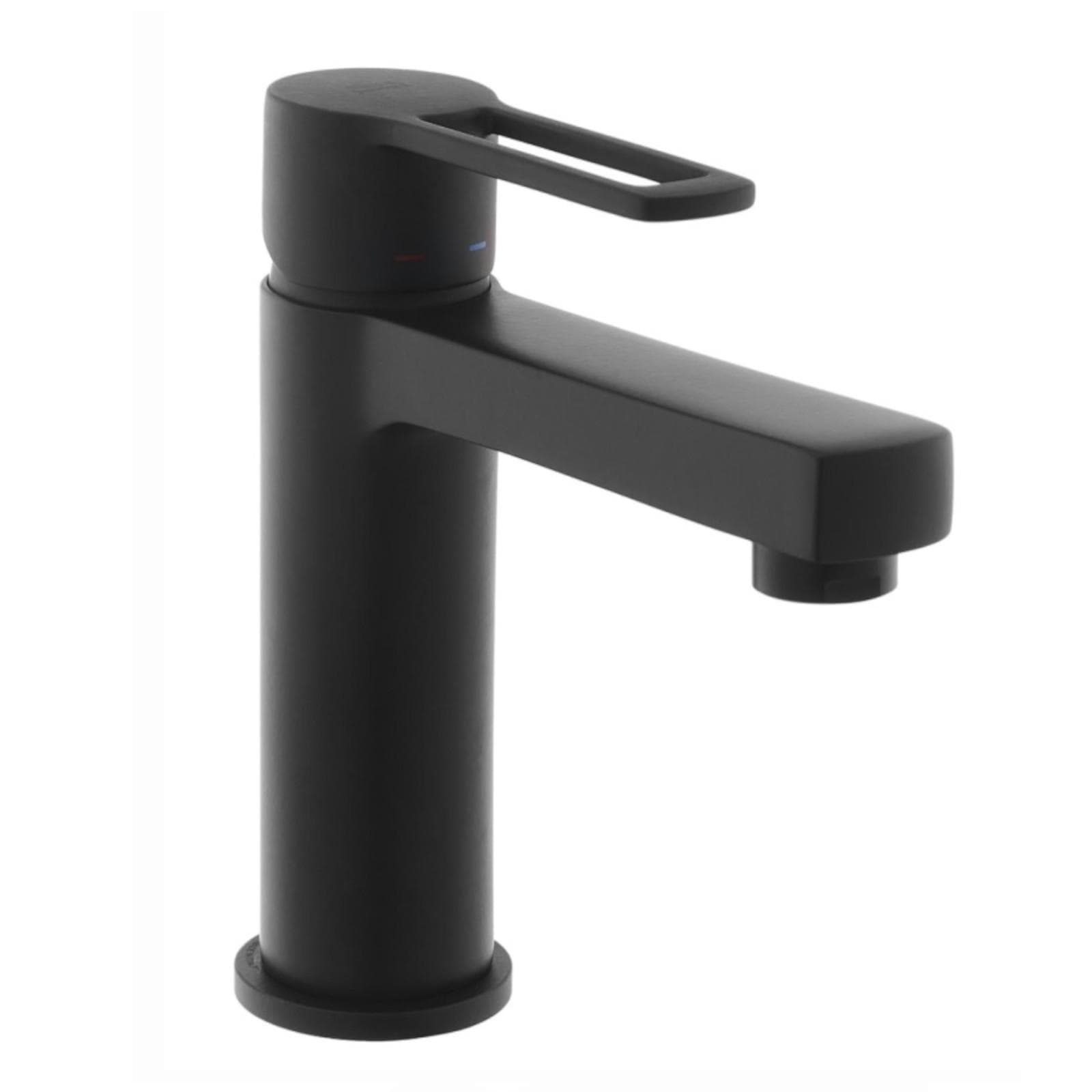 Miscelatore lavabo senza scarico nero opaco - Ringo di Paffoni