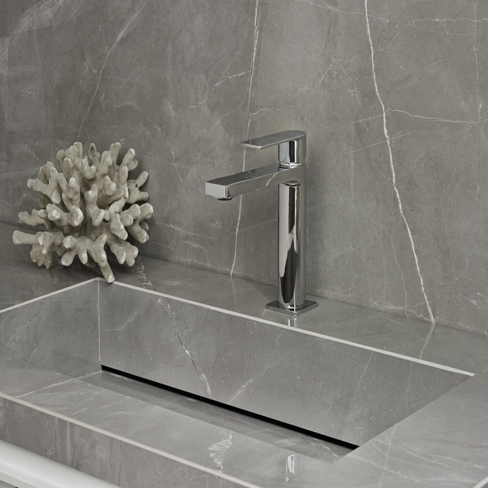 Miscelatore lavabo senza scarico cromato - Tango di Paffoni