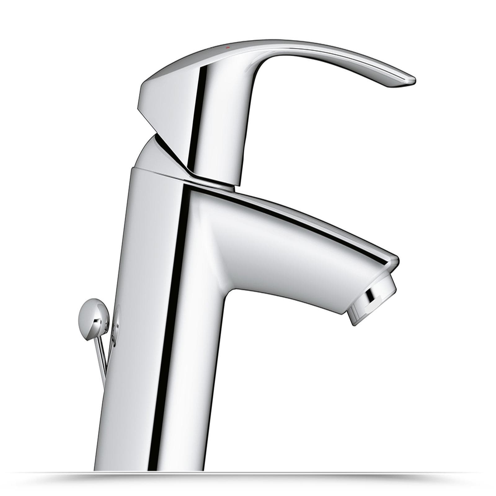 Miscelatore lavabo con scarico taglia S cromato - Eurosmart New di Grohe