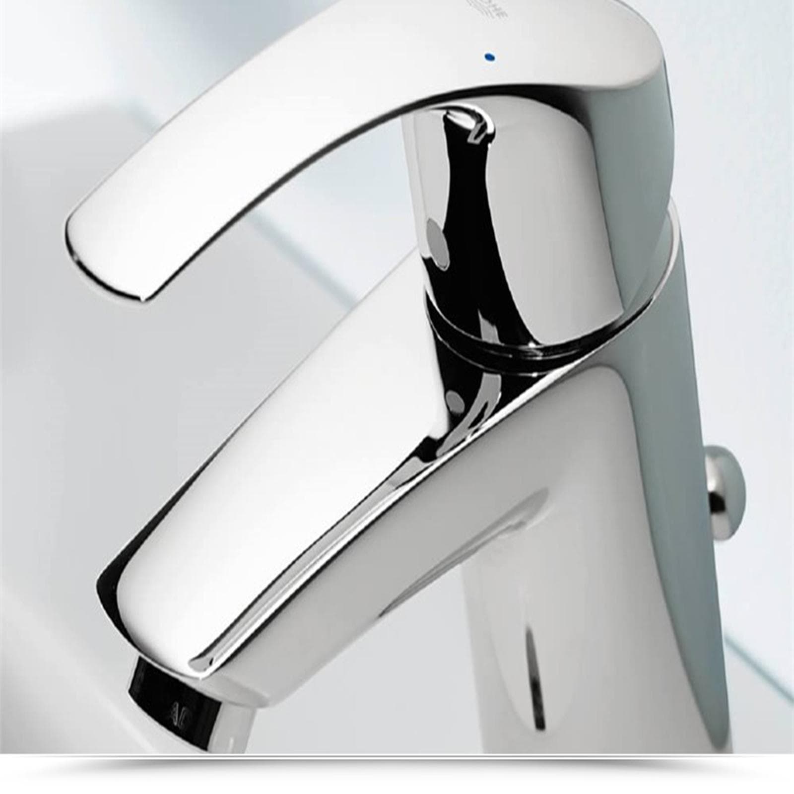 Miscelatore lavabo con scarico taglia S cromato - Eurosmart New di Grohe