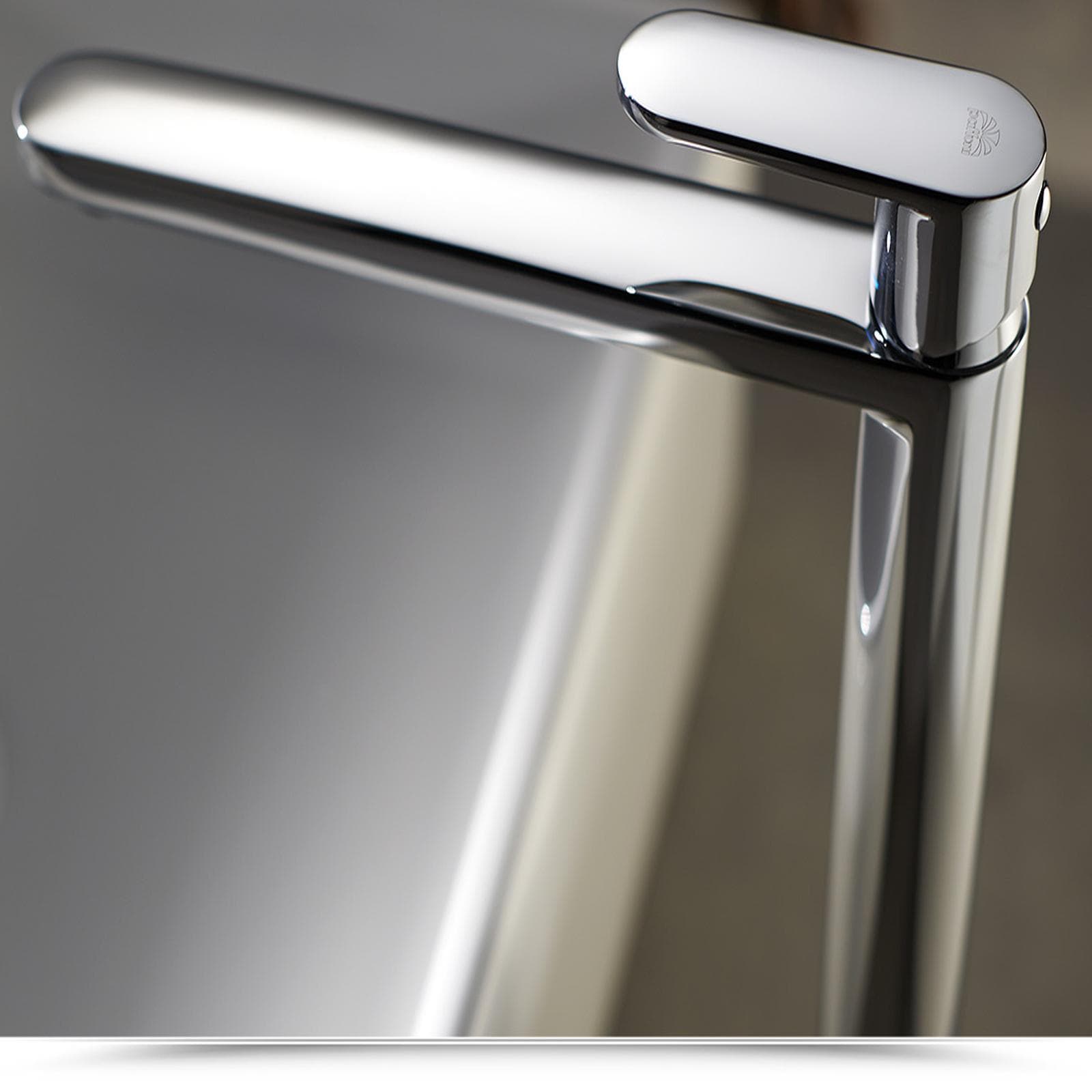 Miscelatore lavabo prolungato senza scarico cromato - Candy di Paffoni