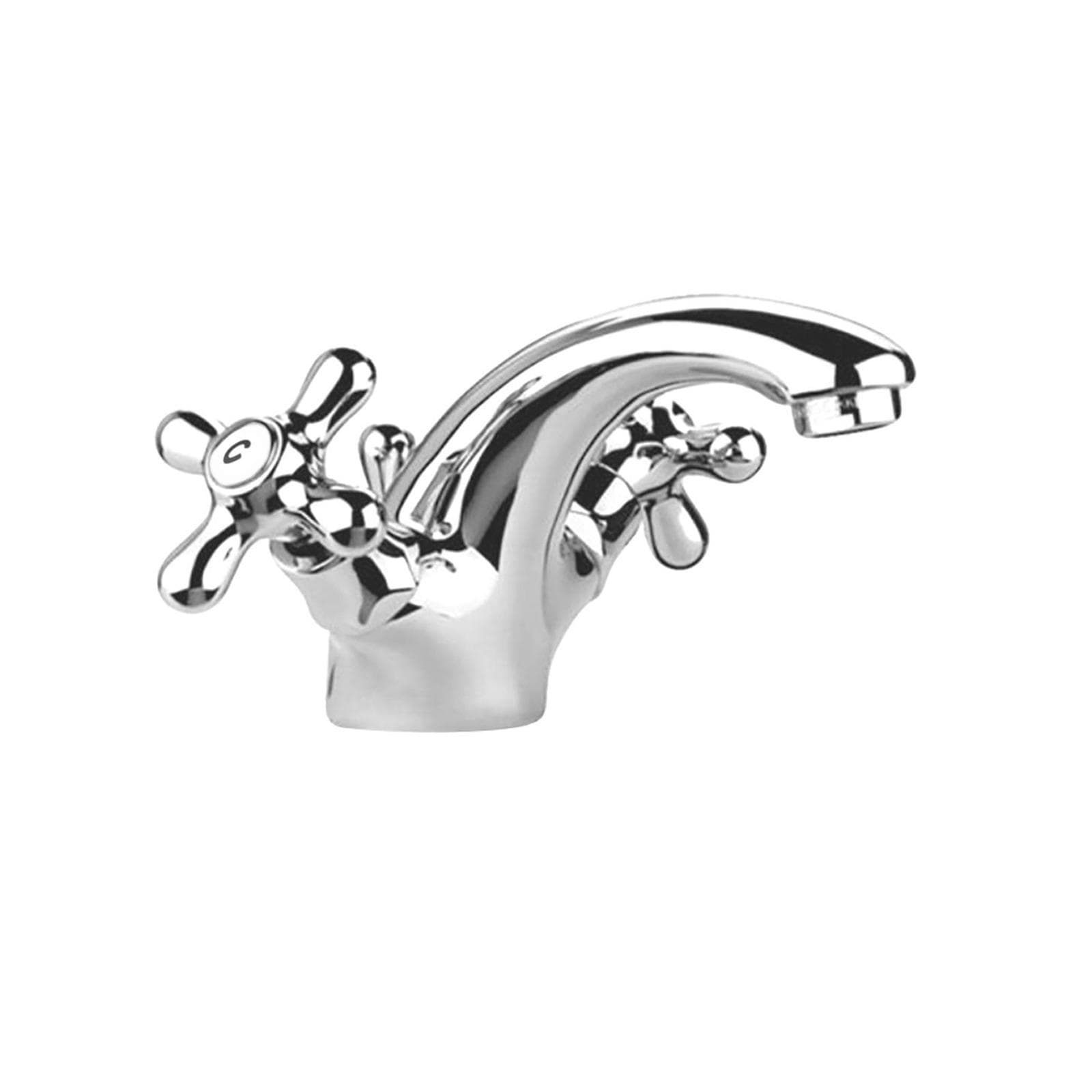 Miscelatori lavabo + bidet + gruppo vasca Paffoni iris in ottone cromato