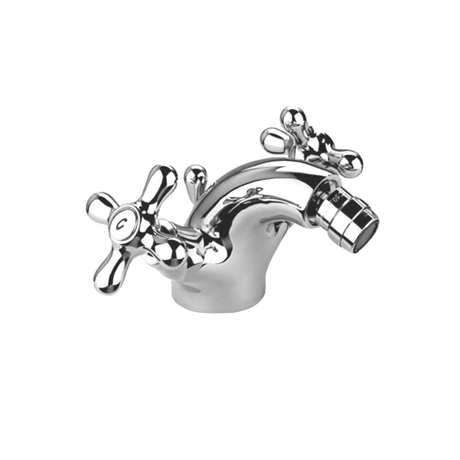 Miscelatori lavabo + bidet + gruppo vasca Paffoni iris in ottone cromato