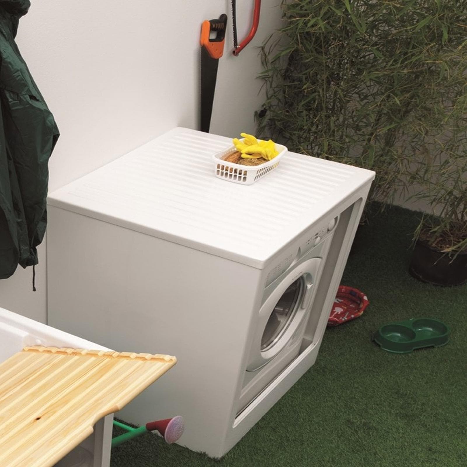 Mobile box coprilavatrice Colavene Lavacril 72x68x91h cm con serranda laterale