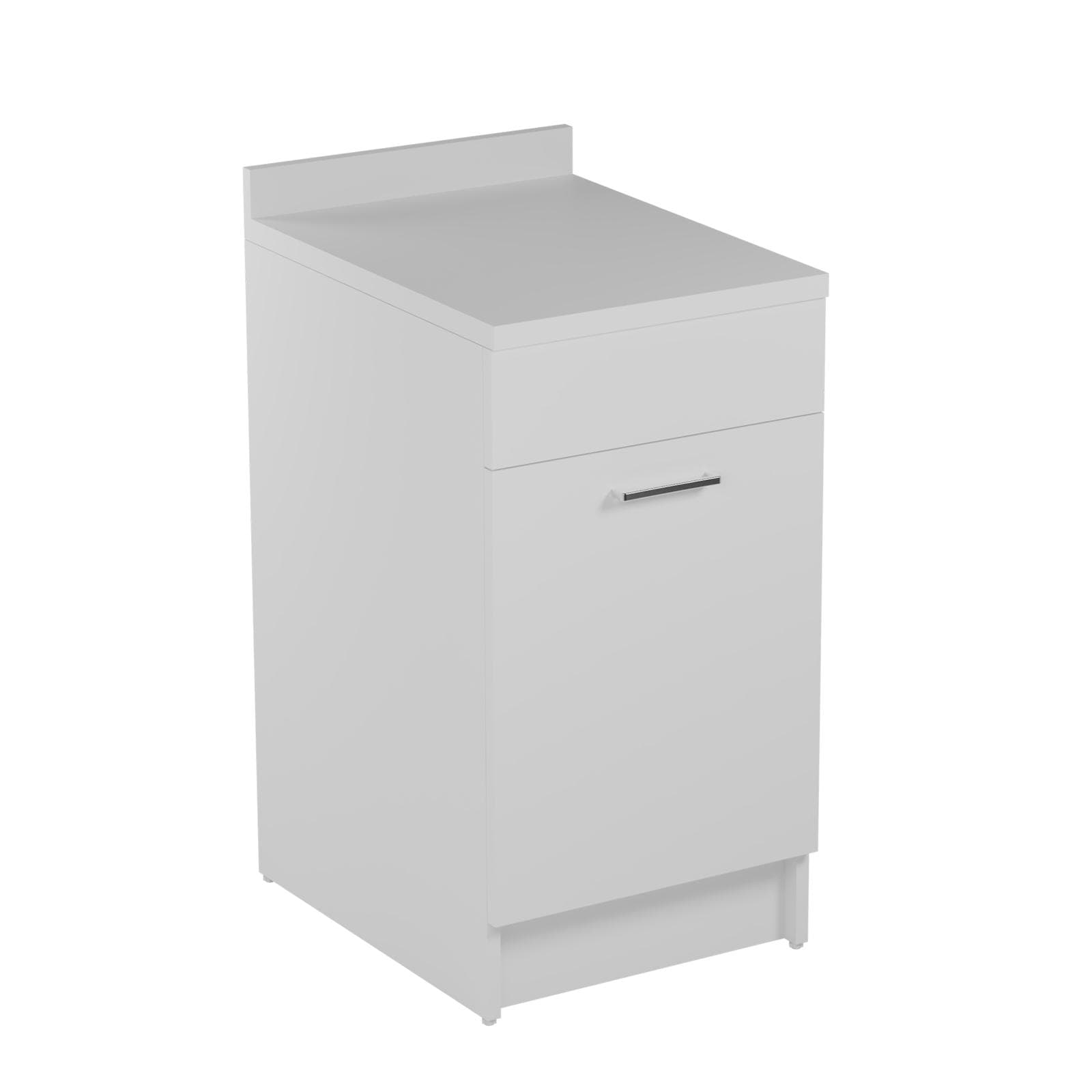 Mobile Colavene 45x60x86h cm apertura dx con ripiani interni bianco opaco
