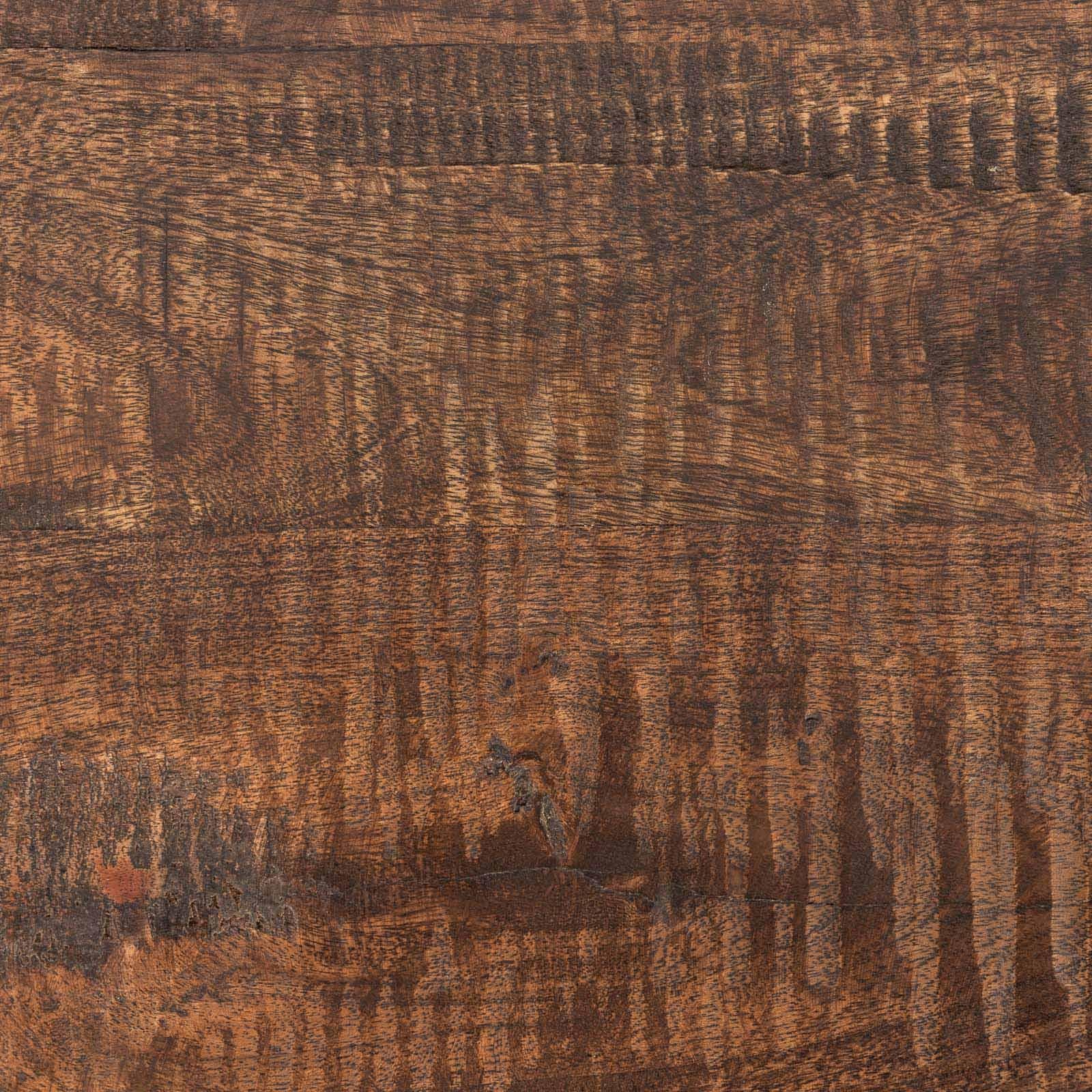Mobile contenitore 112x40 in legno di acacia e metallo - Freia Acacia