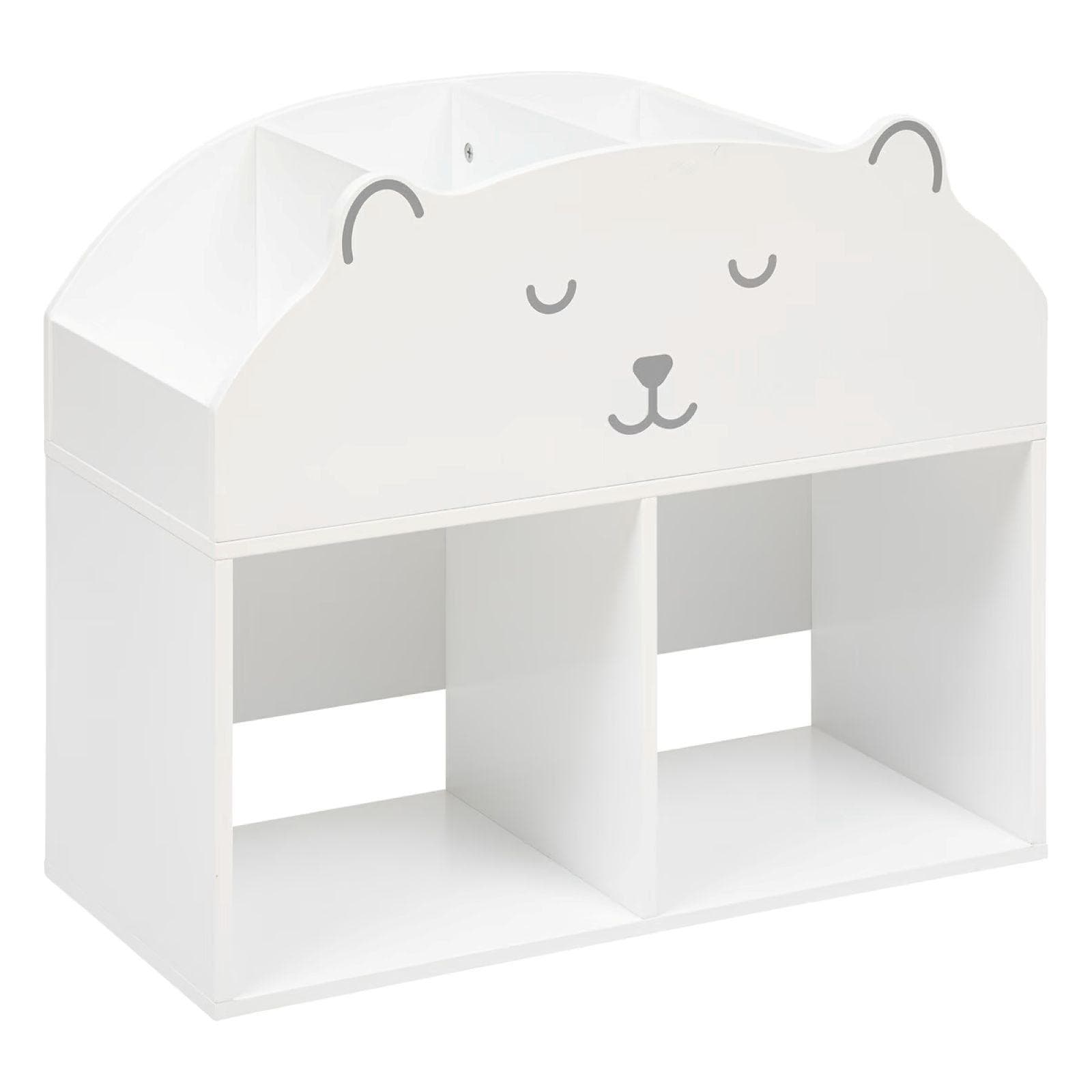 Mobile contenitore 56x64h cm in legno bianco - Kids