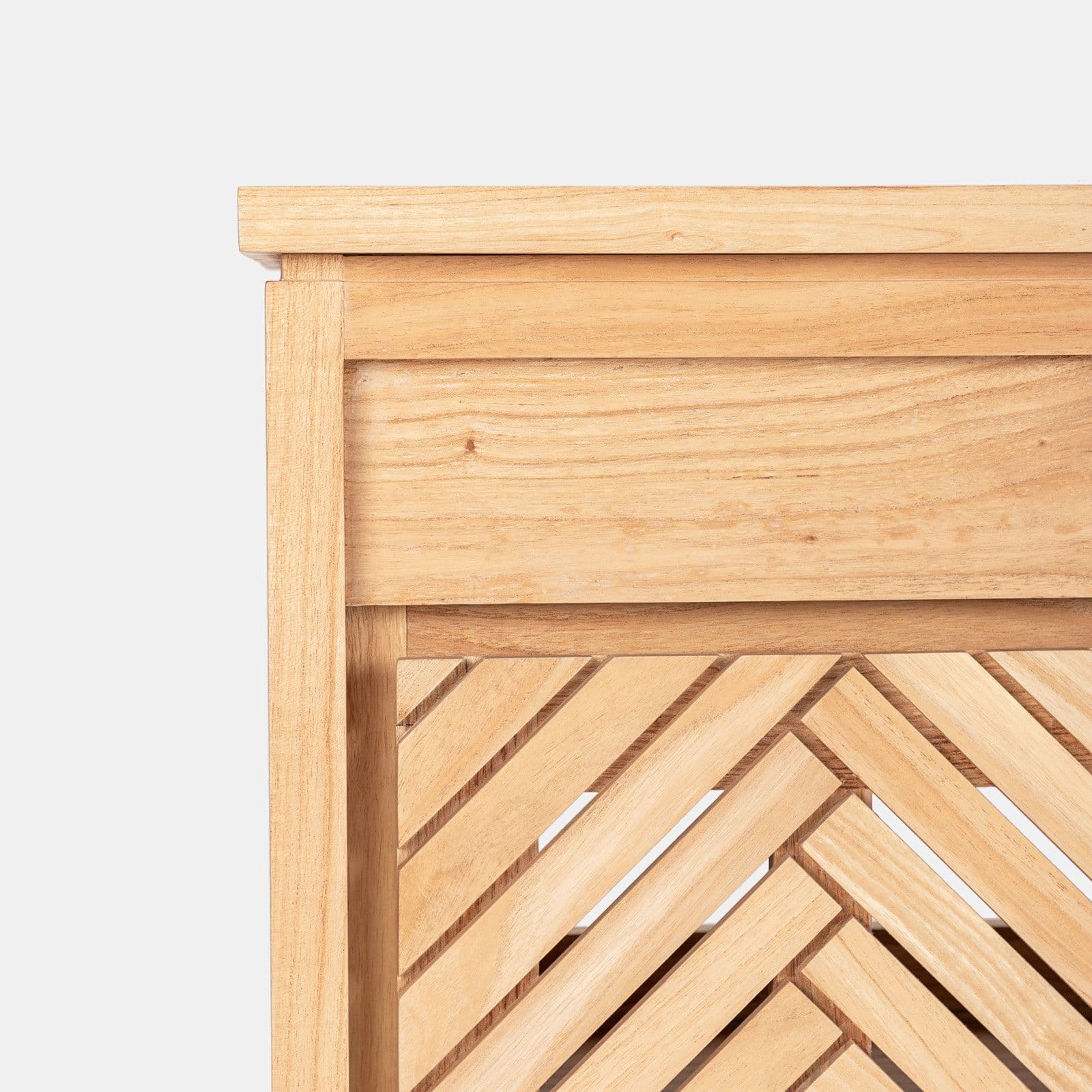 Mobile da bagno 80 cm con 2 ante in legno mindi - Botanica