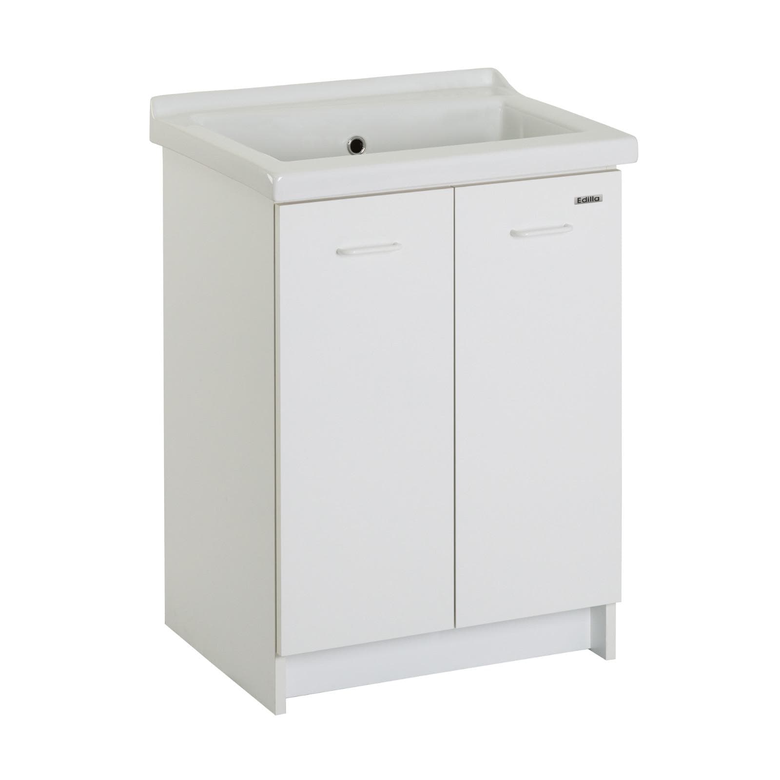 Mobile lavatoio lavello ceramica 2 ante Acqua Edilla Montegrappa 63x50x87 cm