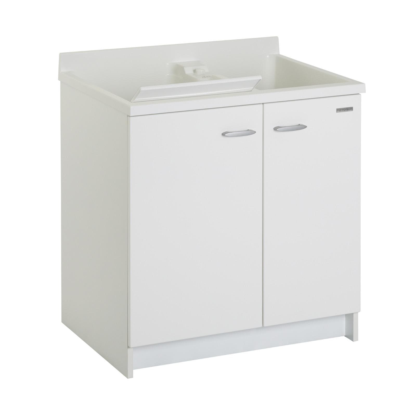 Mobile Montegrappa lavatoio linea Marella vasca termoplastica mobile doppia anta cm 80x60x85 h