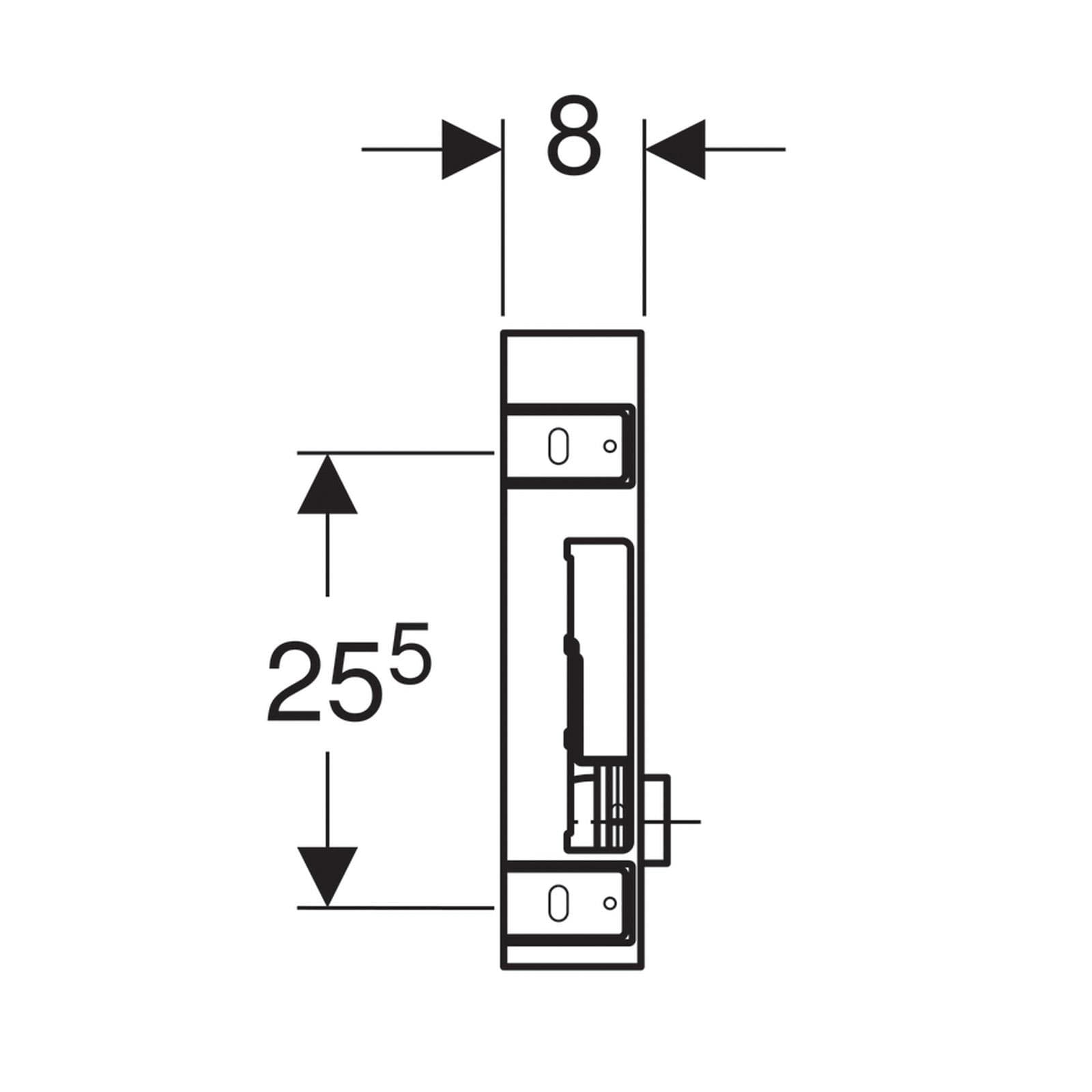 Modulo per installazione per lavabo sospeso al muro Geberit Combifix per rubinetteria al piano