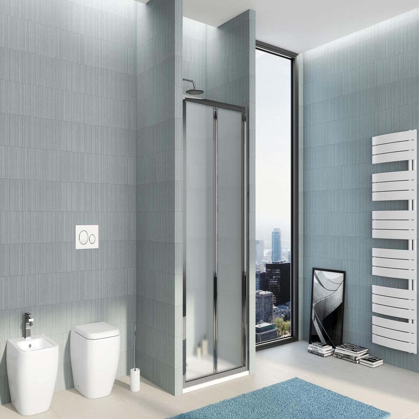 Nicchia doccia 75 cm a soffietto opaco 195h - Sofy