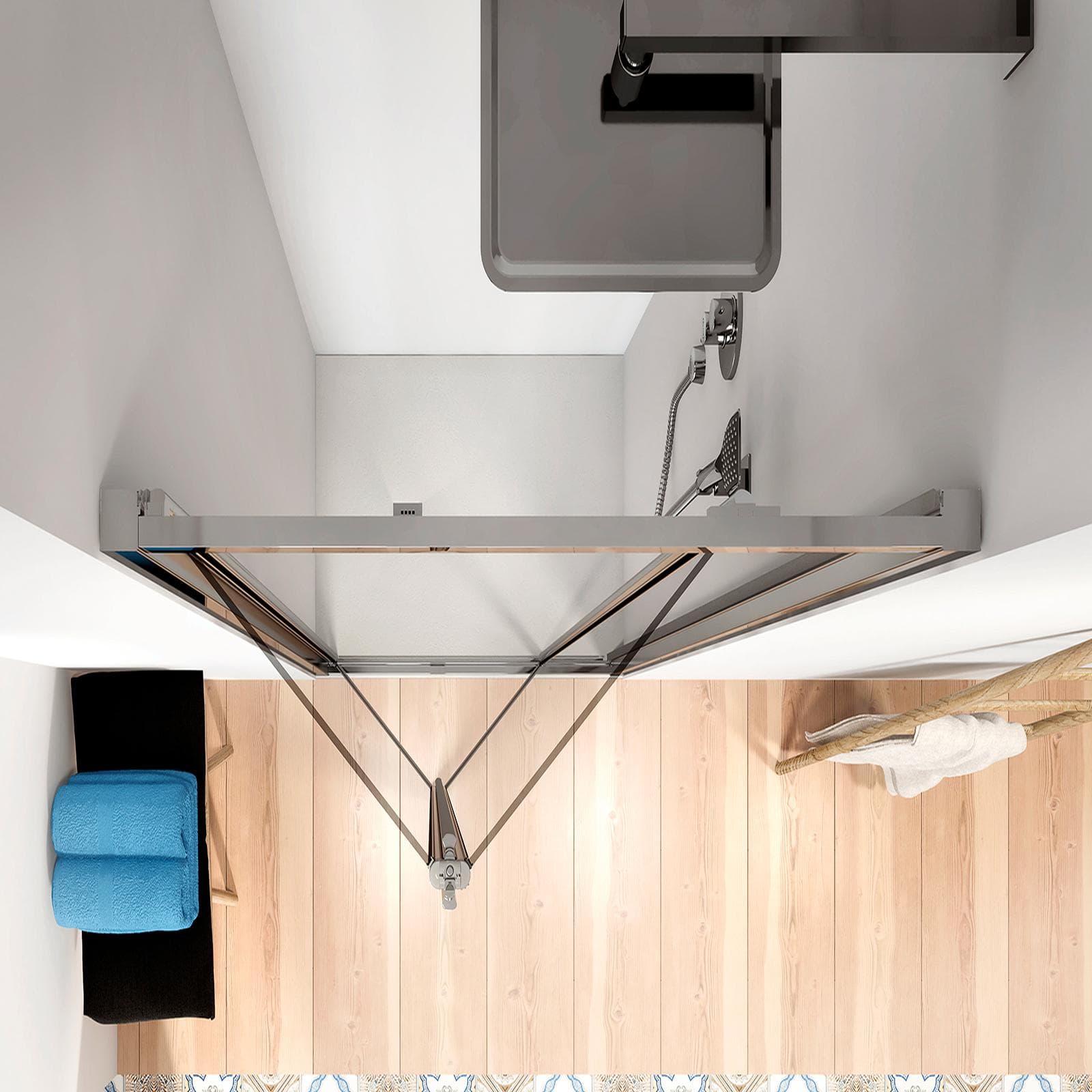 Nicchia doccia 90 cm a soffietto anticalcare trasparente 195h - Sofy