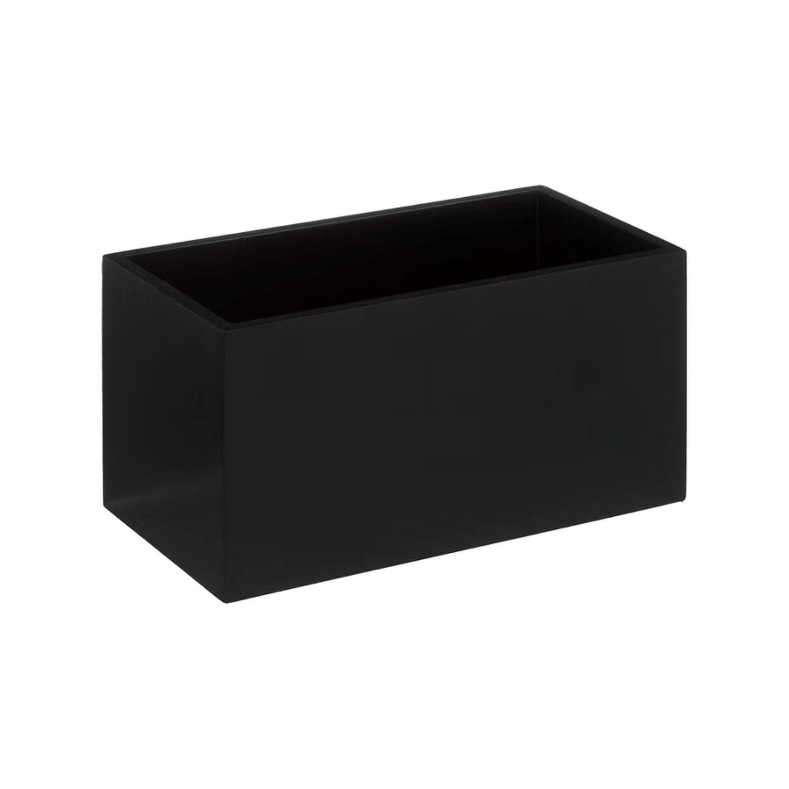 Organizer da scrivania 29x10 cm in legno nero e naturale - Smartlab