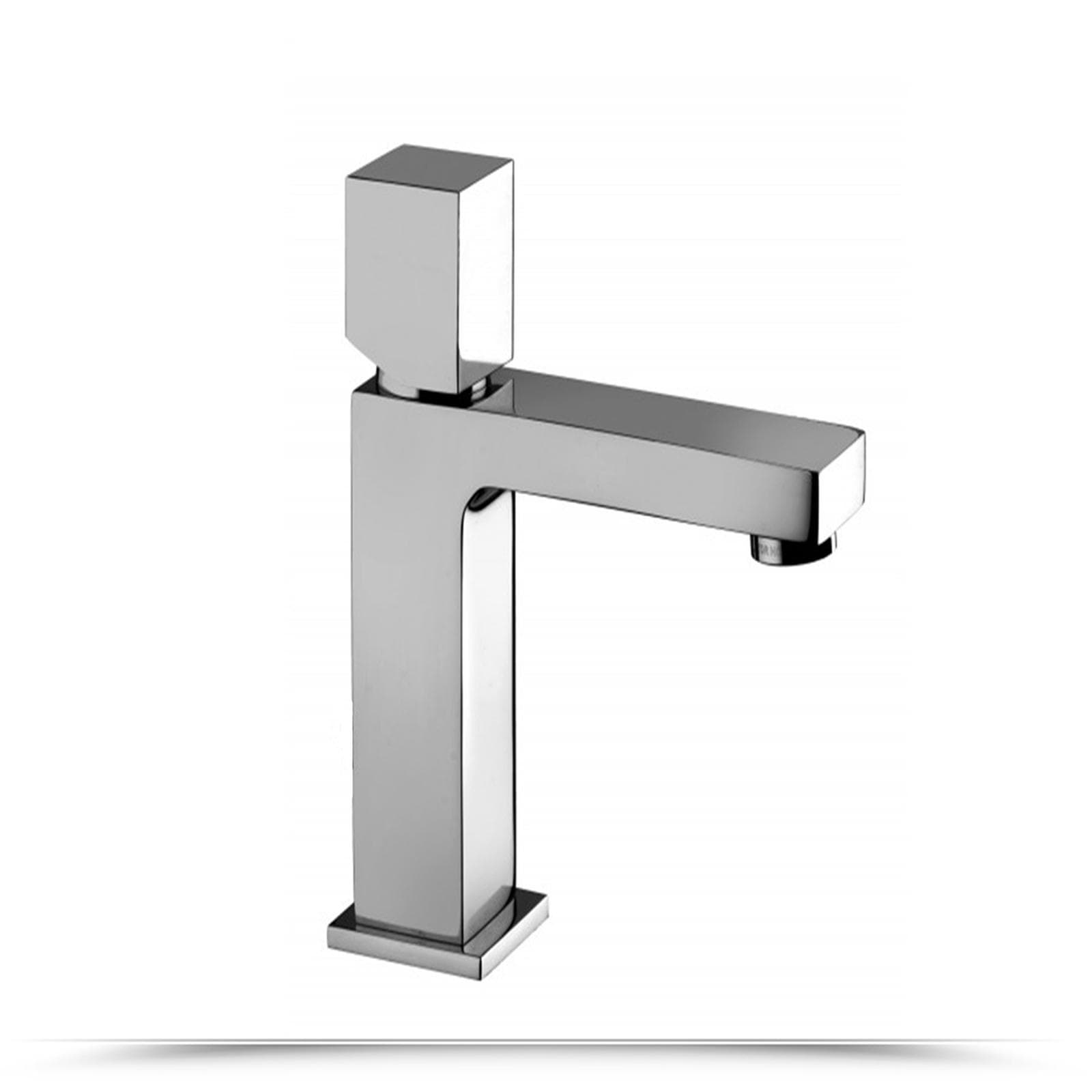Miscelatore lavabo con leva cubo senza scarico cromato - Elle di Paffoni