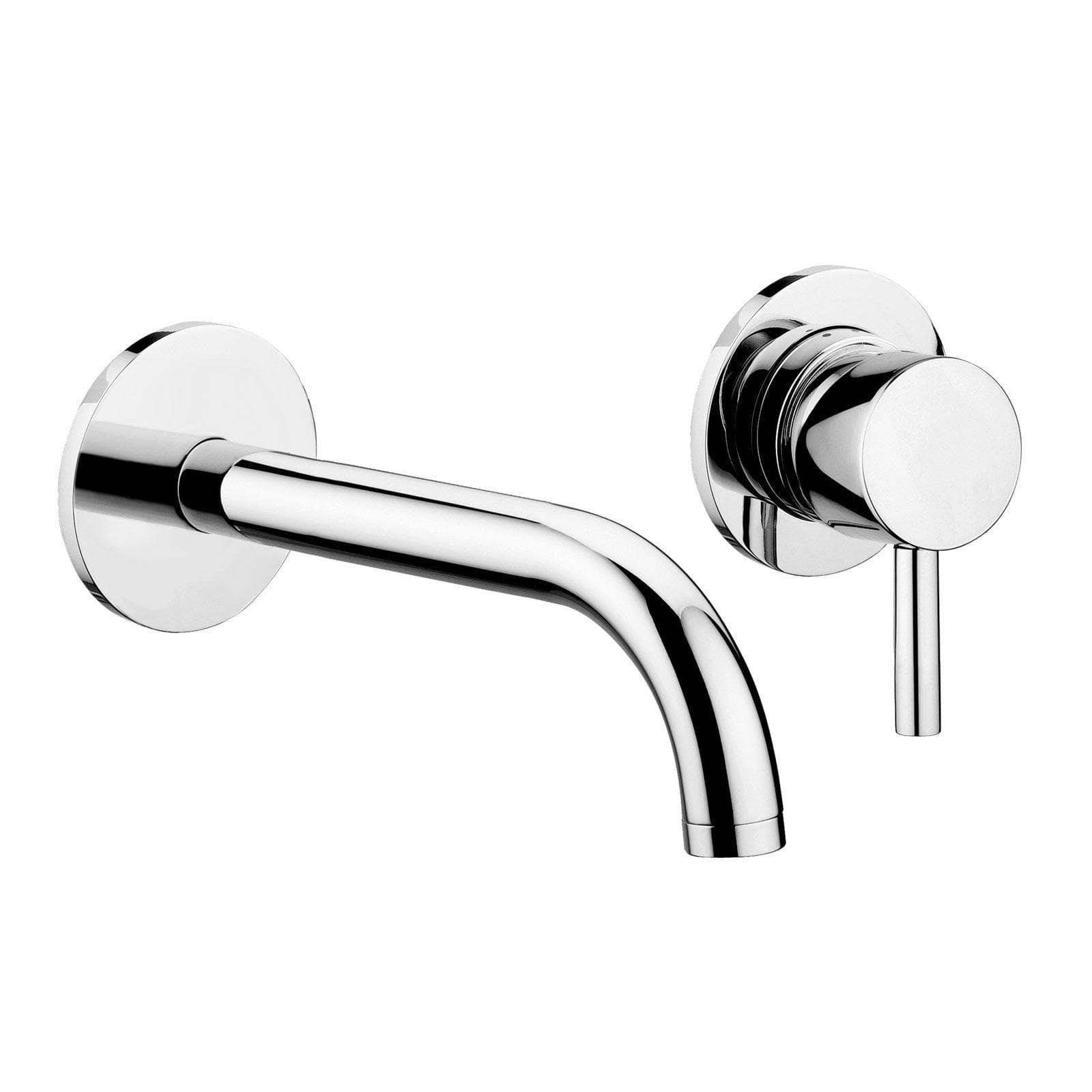Miscelatore lavabo incasso con bocca 24,5 cm cromato - Stick di Paffoni