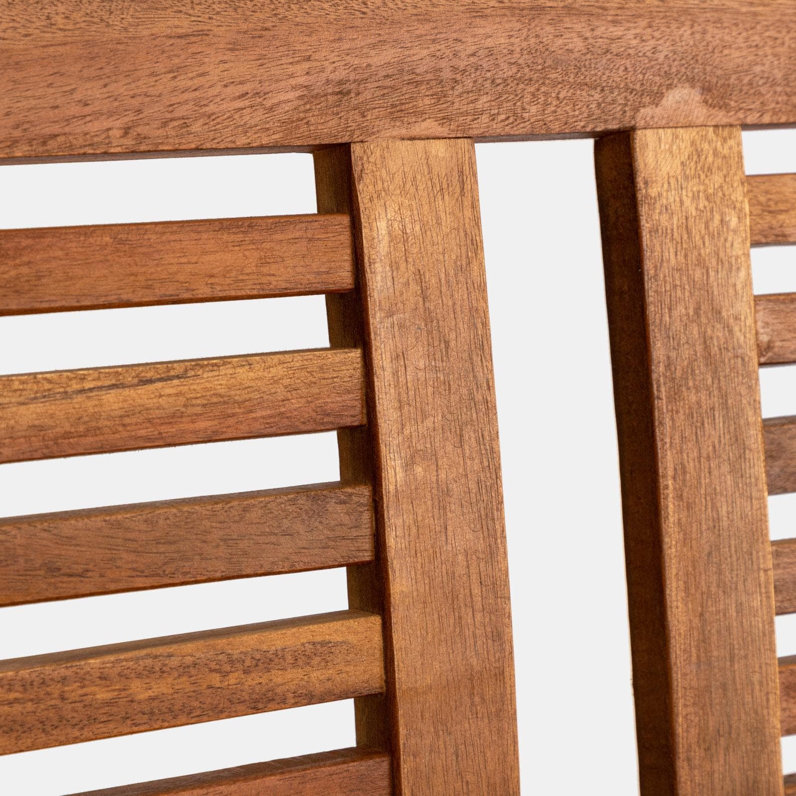Panca con contenitore 157x90h cm in legno di acacia - Paja