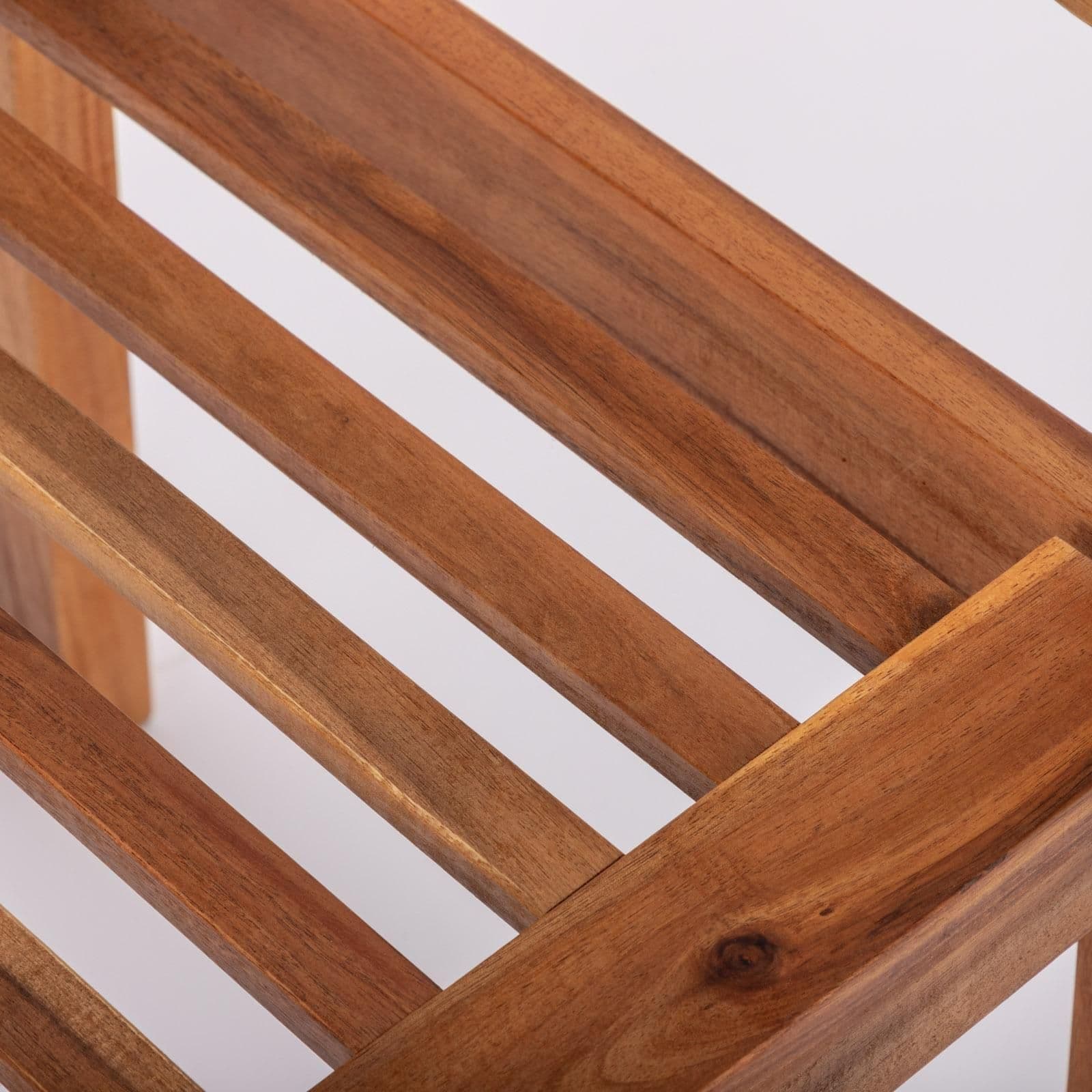 Panchina 2 posti in legno di acacia 120x59 cm con braccioli - Paja