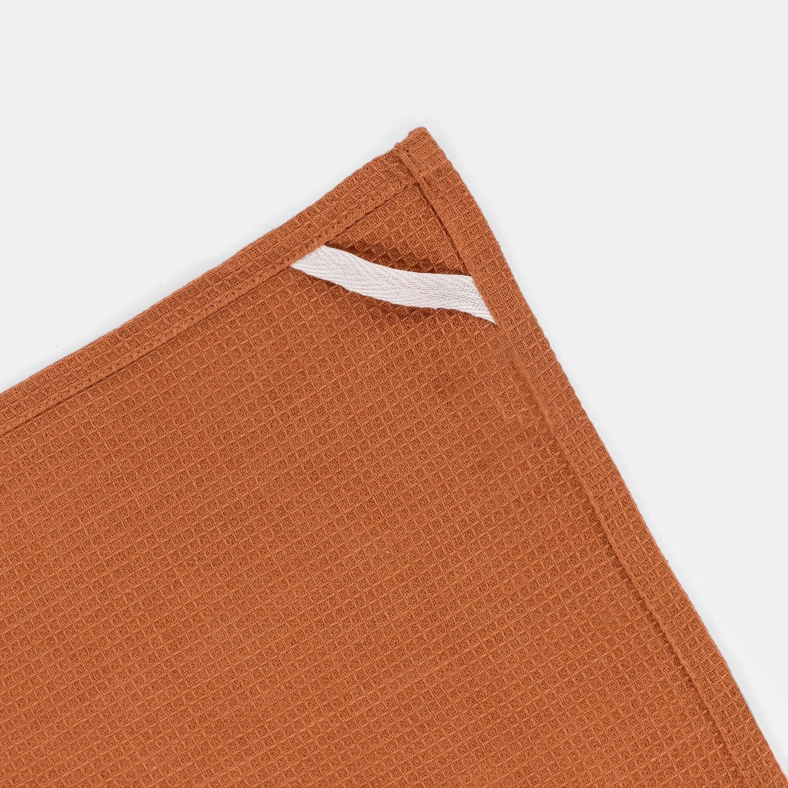 Panno da cucina 70x45 cm in cotone color mattone
