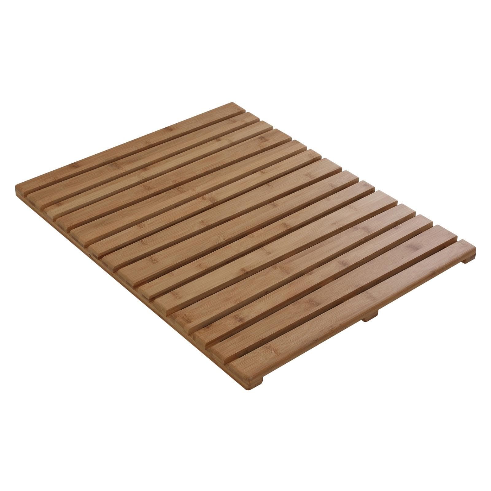 Pedana doccia 54 x 68 cm rigida in bambù