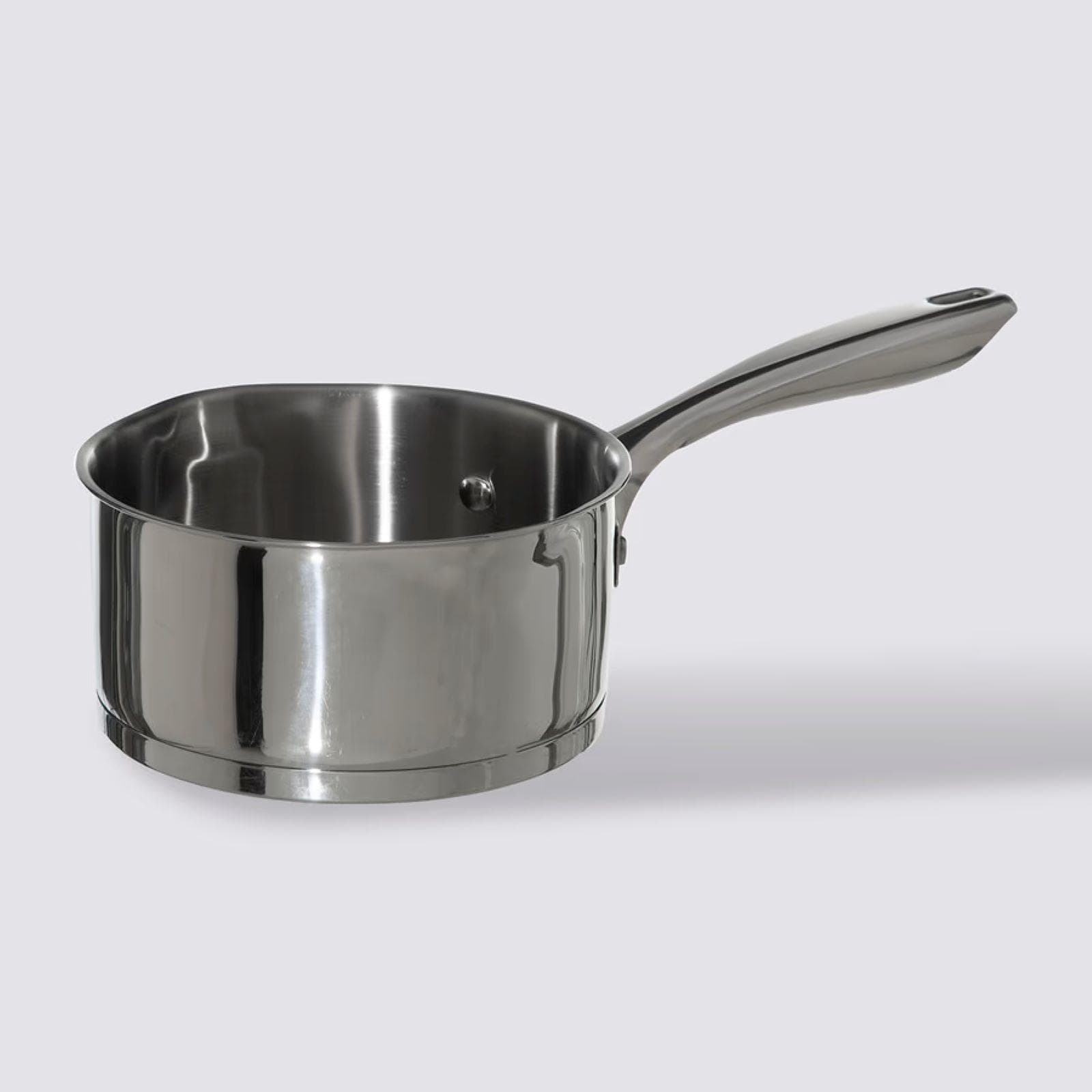 Pentola 16x9h cm in acciaio inox cromo - Veralux