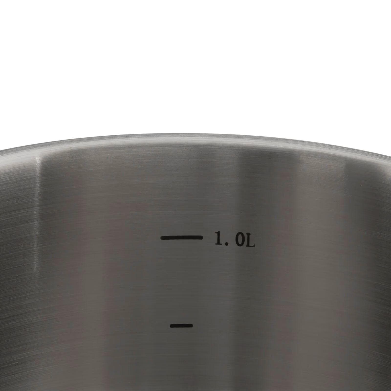 Pentola 16x9h cm in acciaio inox cromo - Veralux