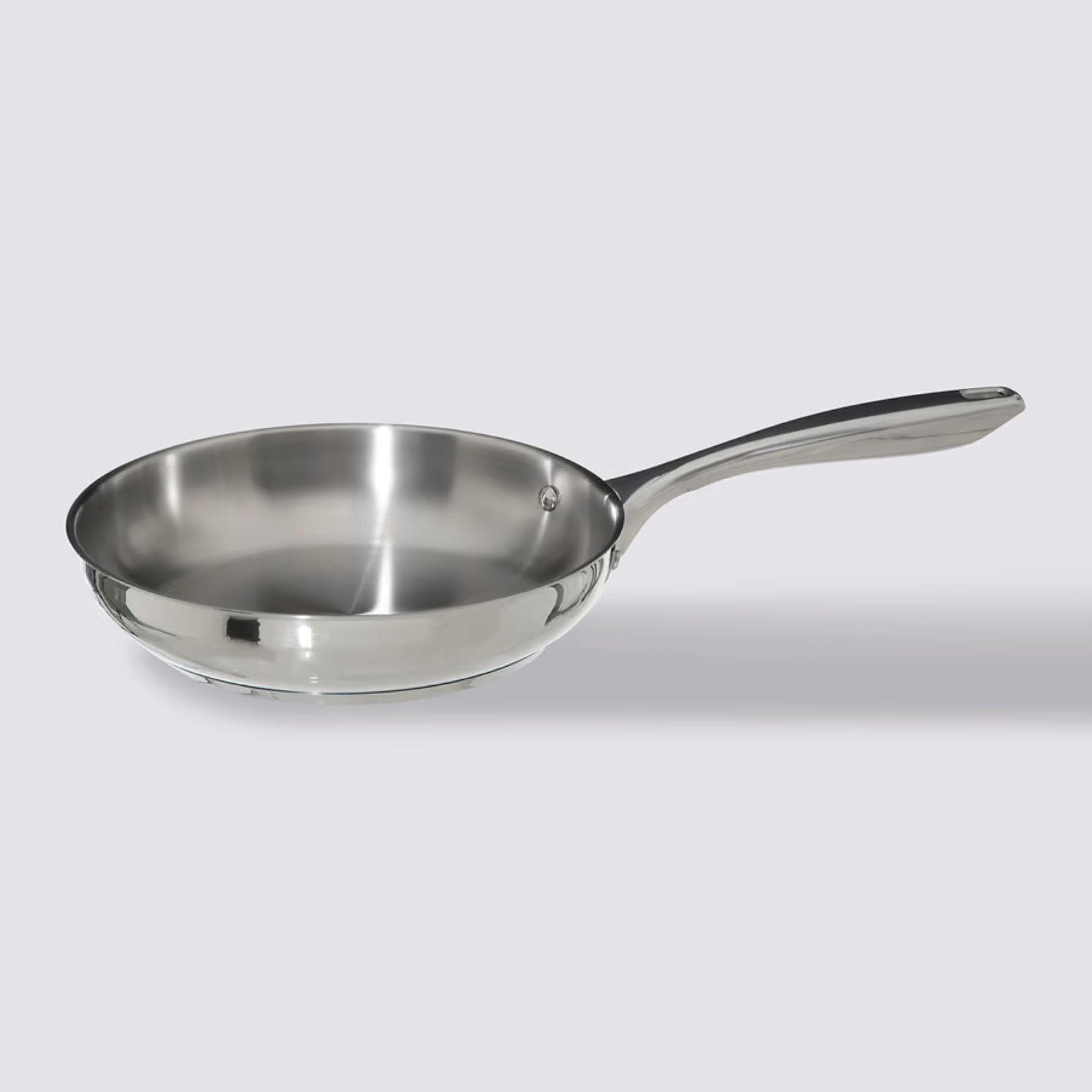 Pentola 24x6h cm in acciaio inox cromo - Veralux