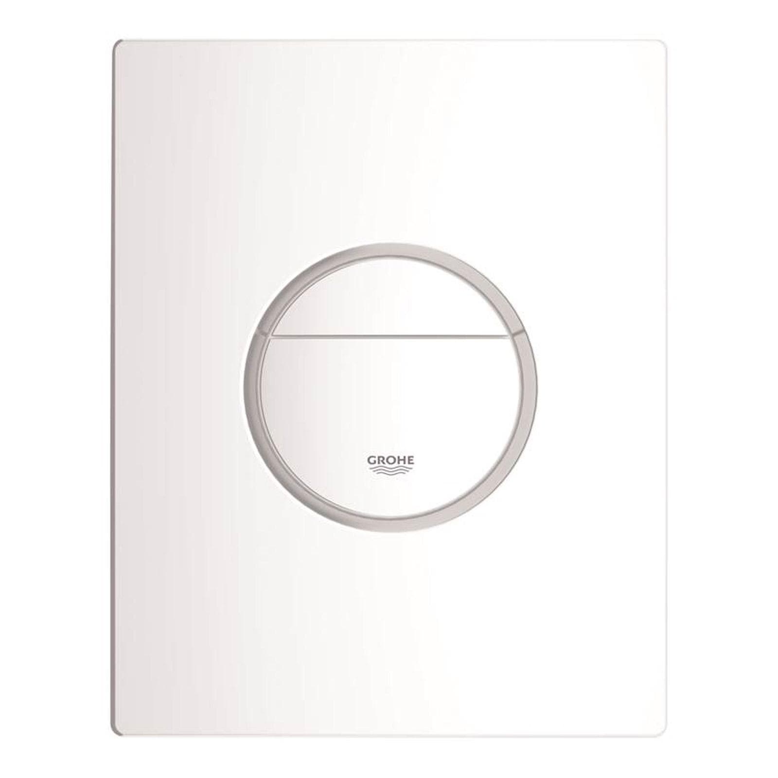 Piastra di azionamento Grohe bianca installazione verticale