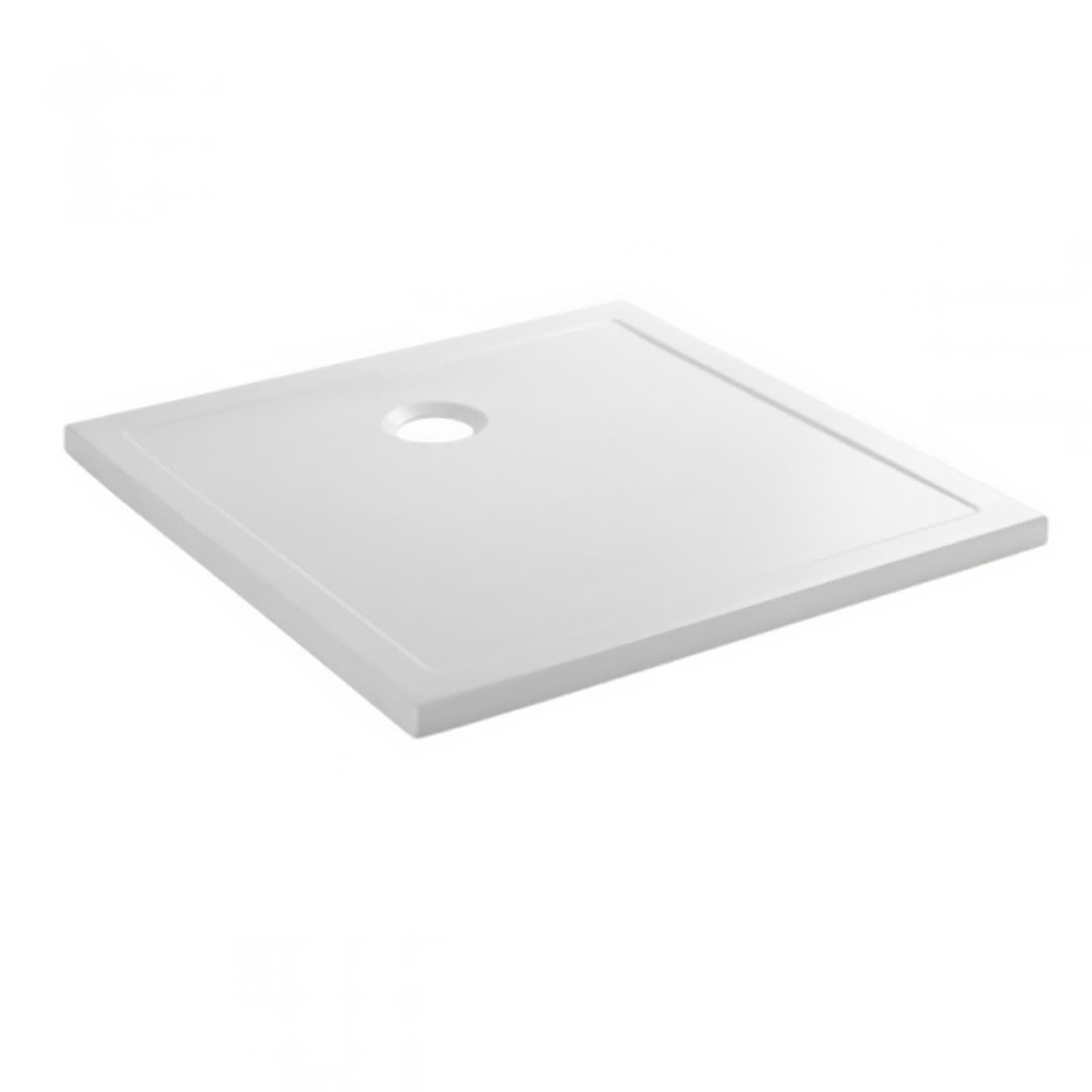 Piatto doccia 80x80x3,5 h cm bianco lucido - Navox