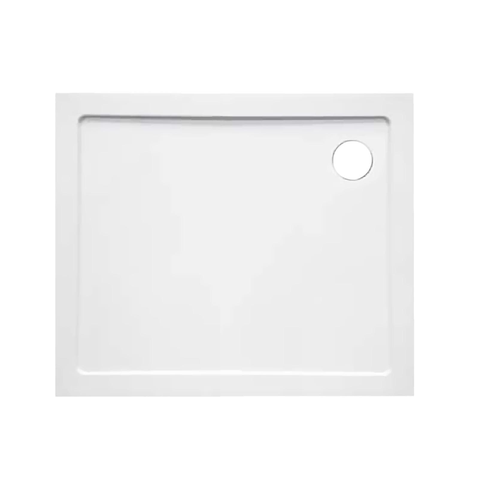 Piatto doccia 80x90 cm ultrapiatto altezza 3,5 cm in policril - Prist