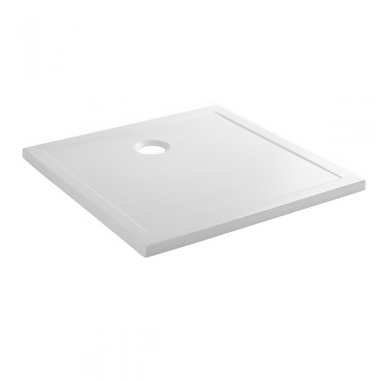 Piatto doccia 90x90x3 h cm bianco lucido - Navox
