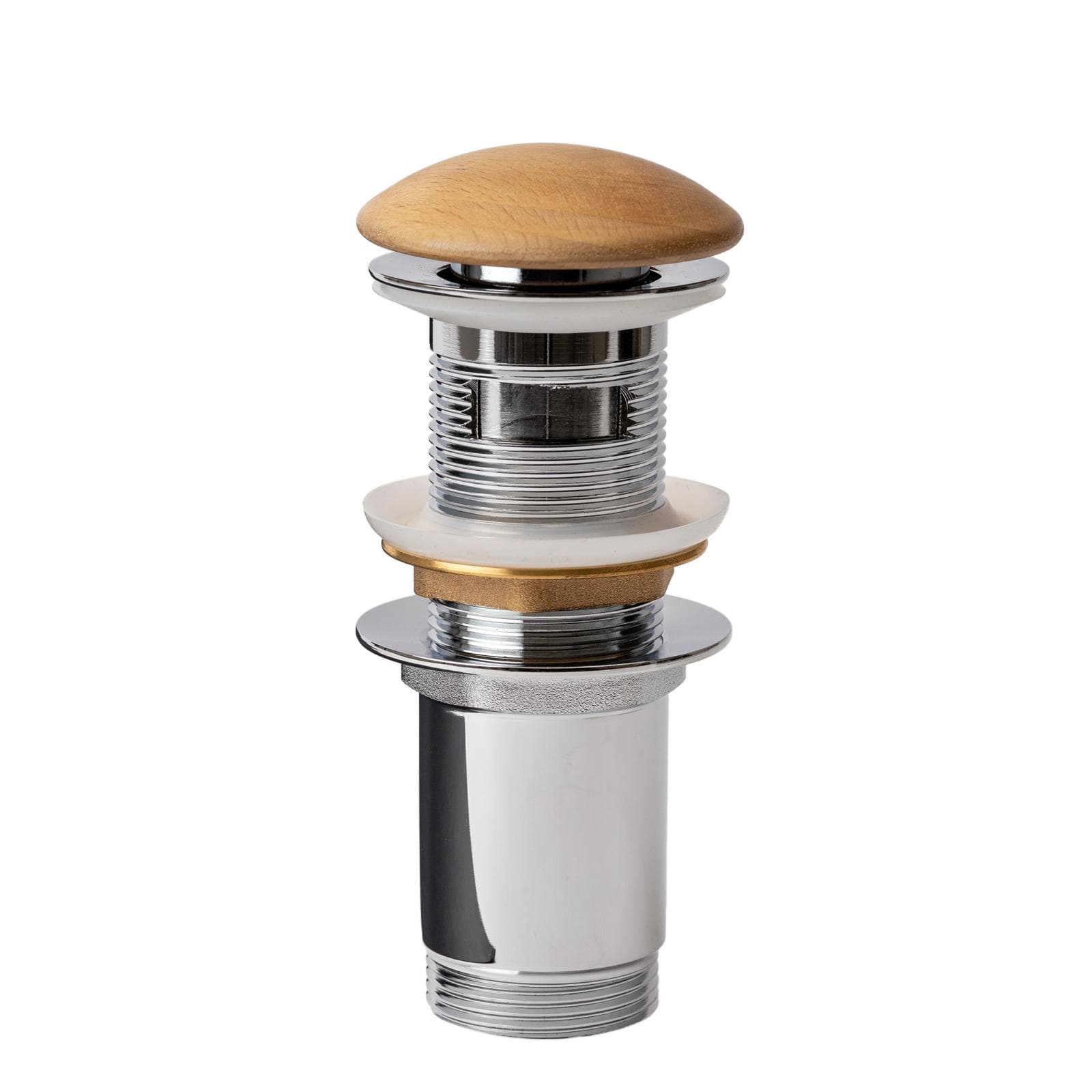 Piletta click-clack universale 11 h e tappo in teak