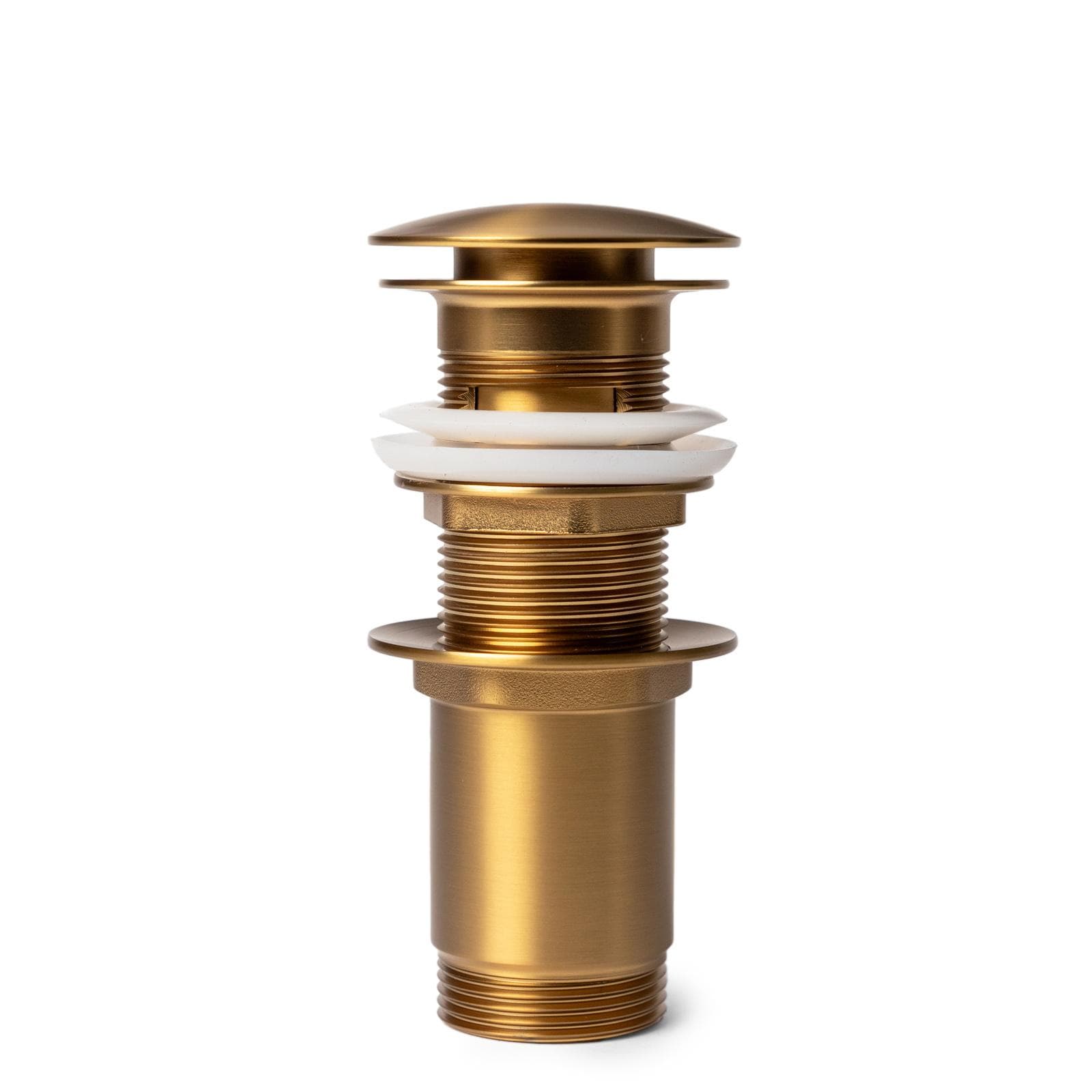 Piletta click-clack universale 11h cm in ottone oro spazzolato