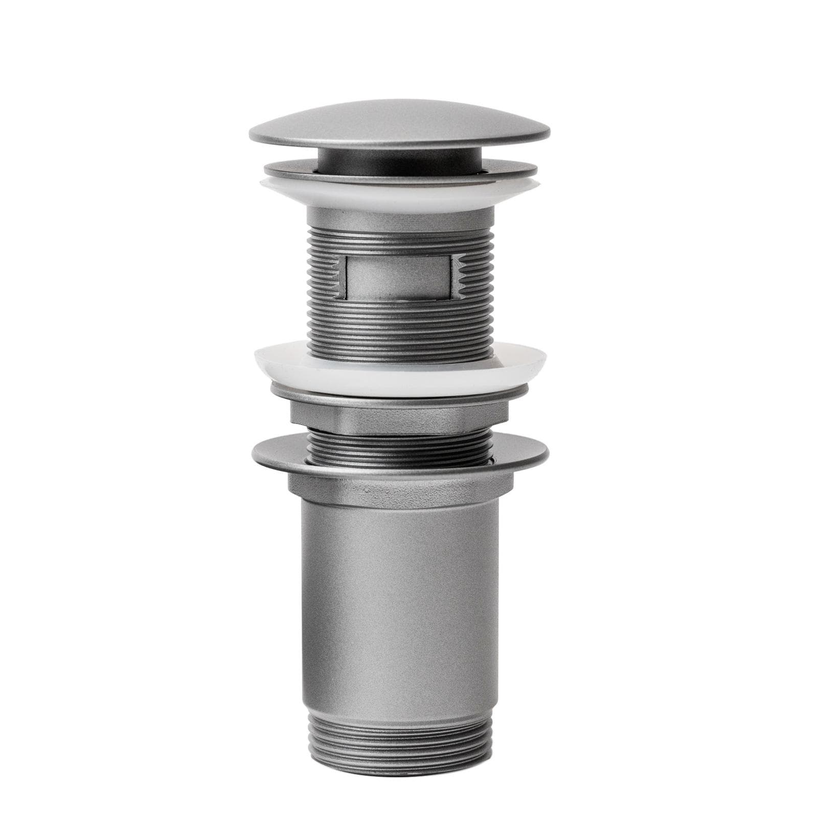 Piletta click-clack universale 11h cm grigio opaco