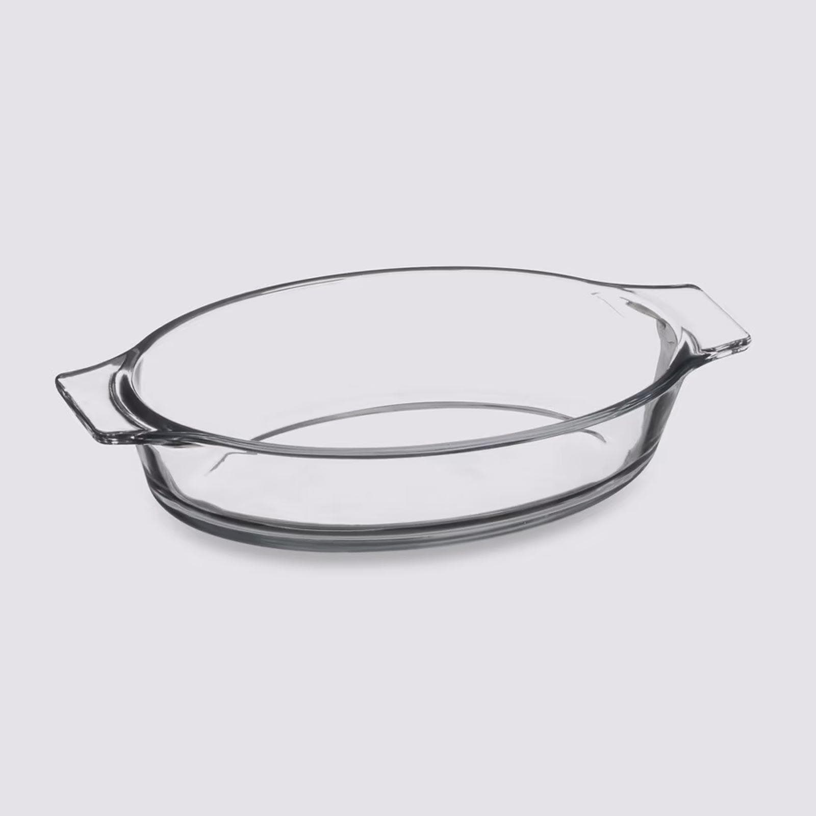 Pirofila 20x11 cm in vetro borosilicato trasparente