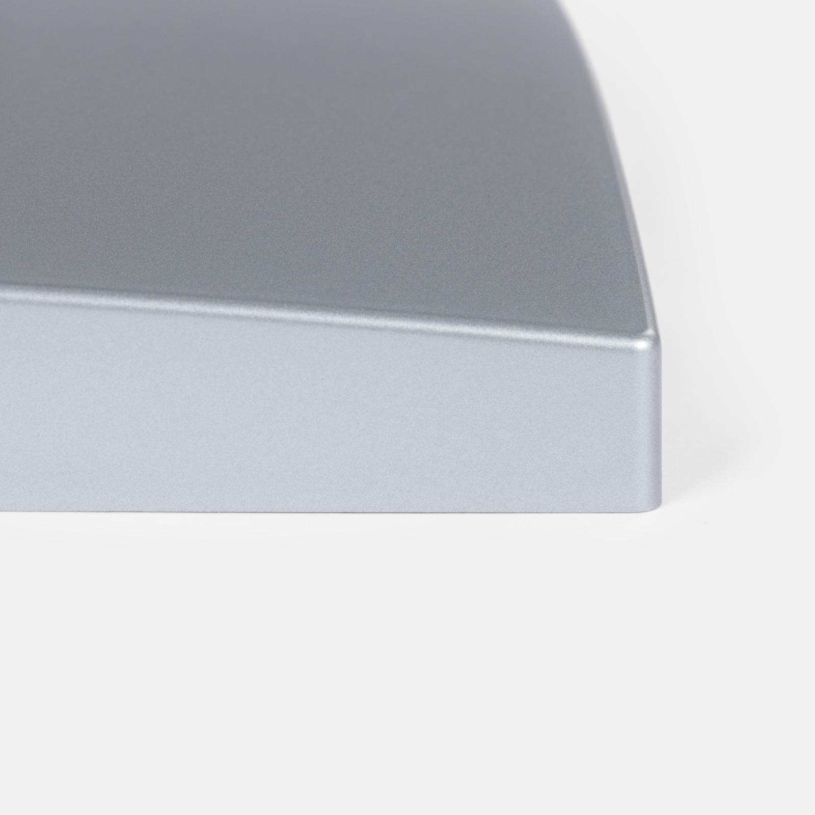 Placca doppio tasto cromo satinato compatibile con cassetta di riscacquo Twinline - Twinline30 Geberit