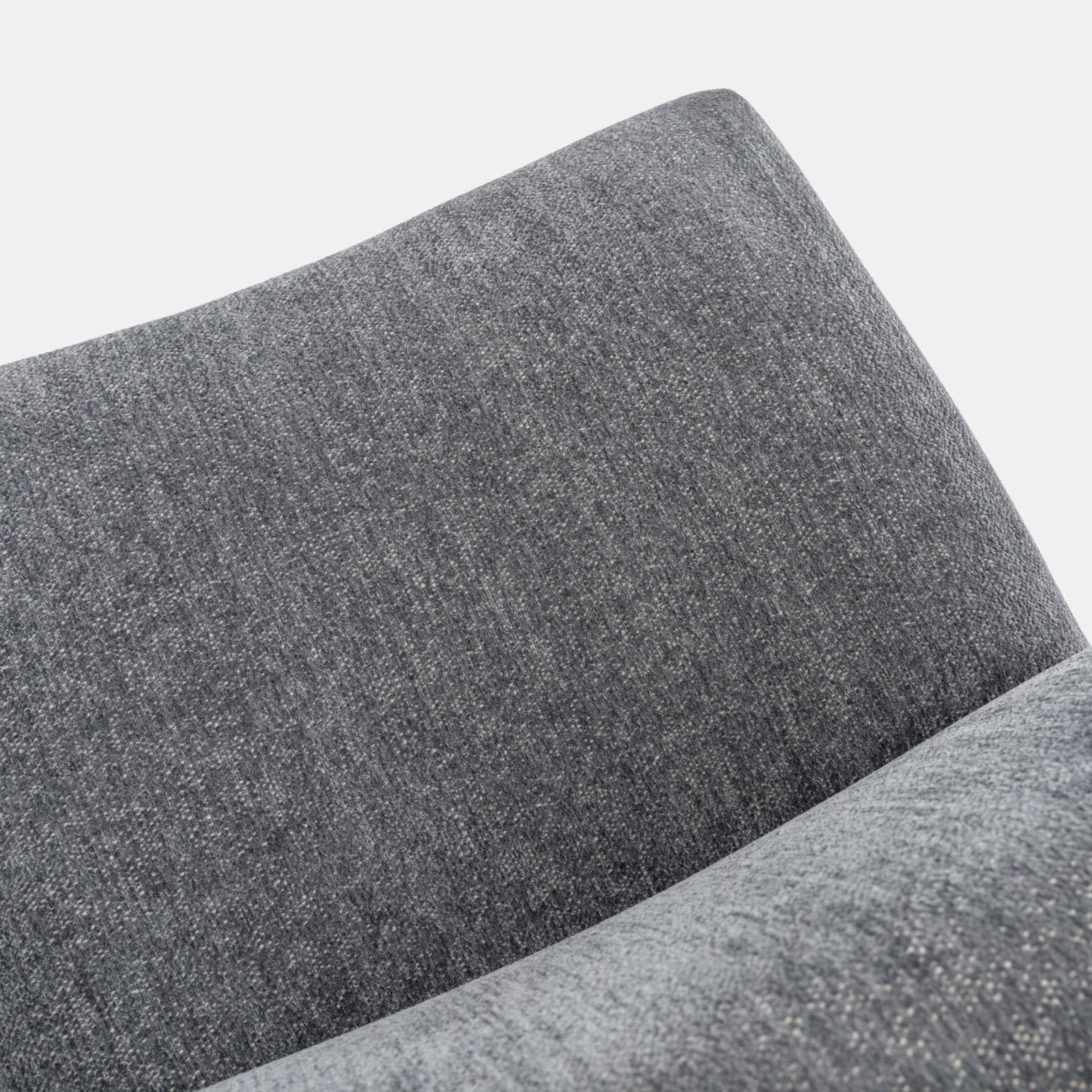 Poltrona dal design moderno in bouclé carta da zucchero - Niklam