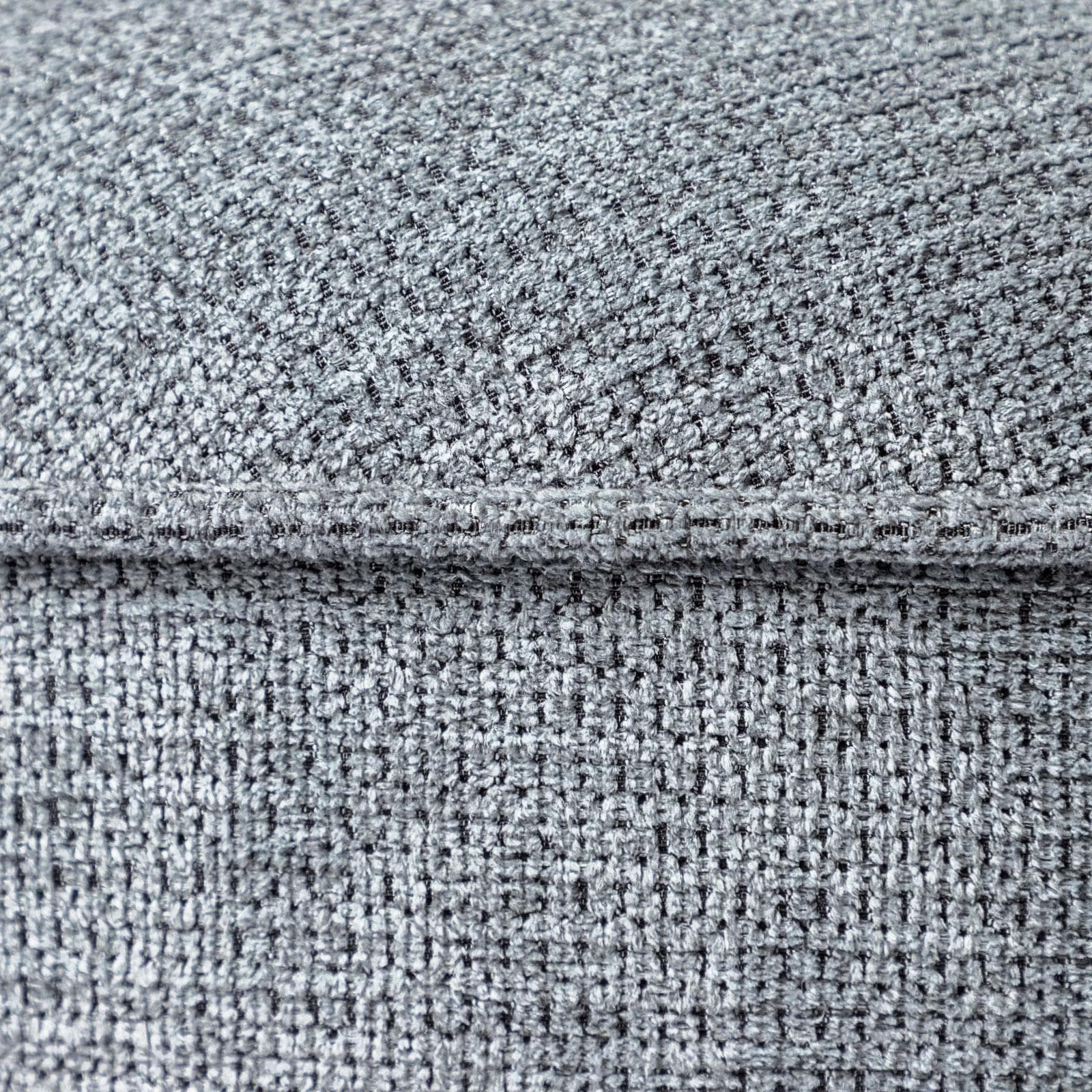 Poltrona design moderno in tessuto effetto maglia blu avio - Vivian