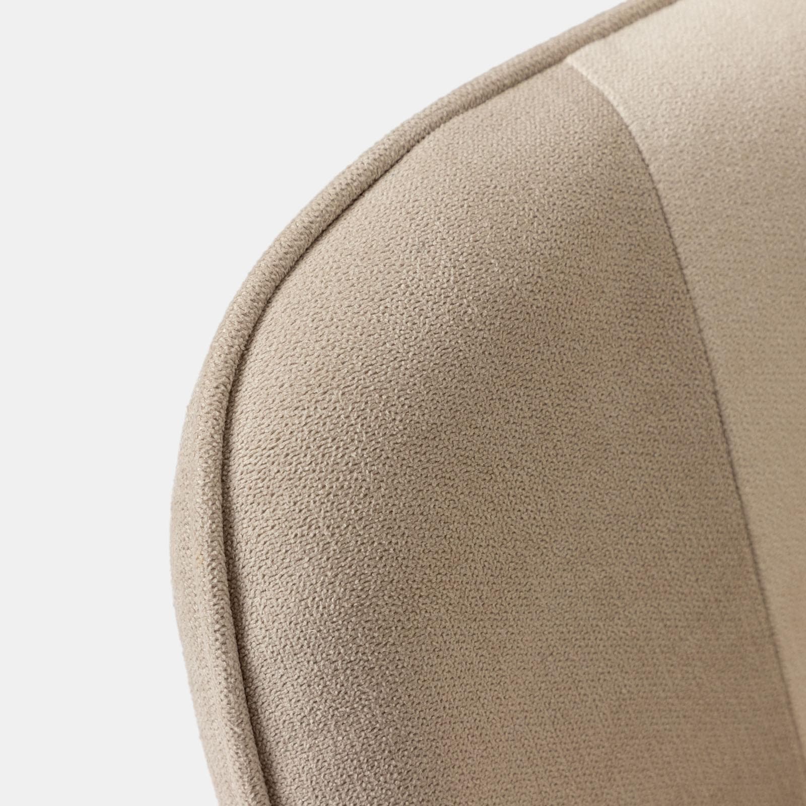 Poltrona scandinava in tessuto patchwork multicolor giallo con schienale avvolgente - Copenaghen
