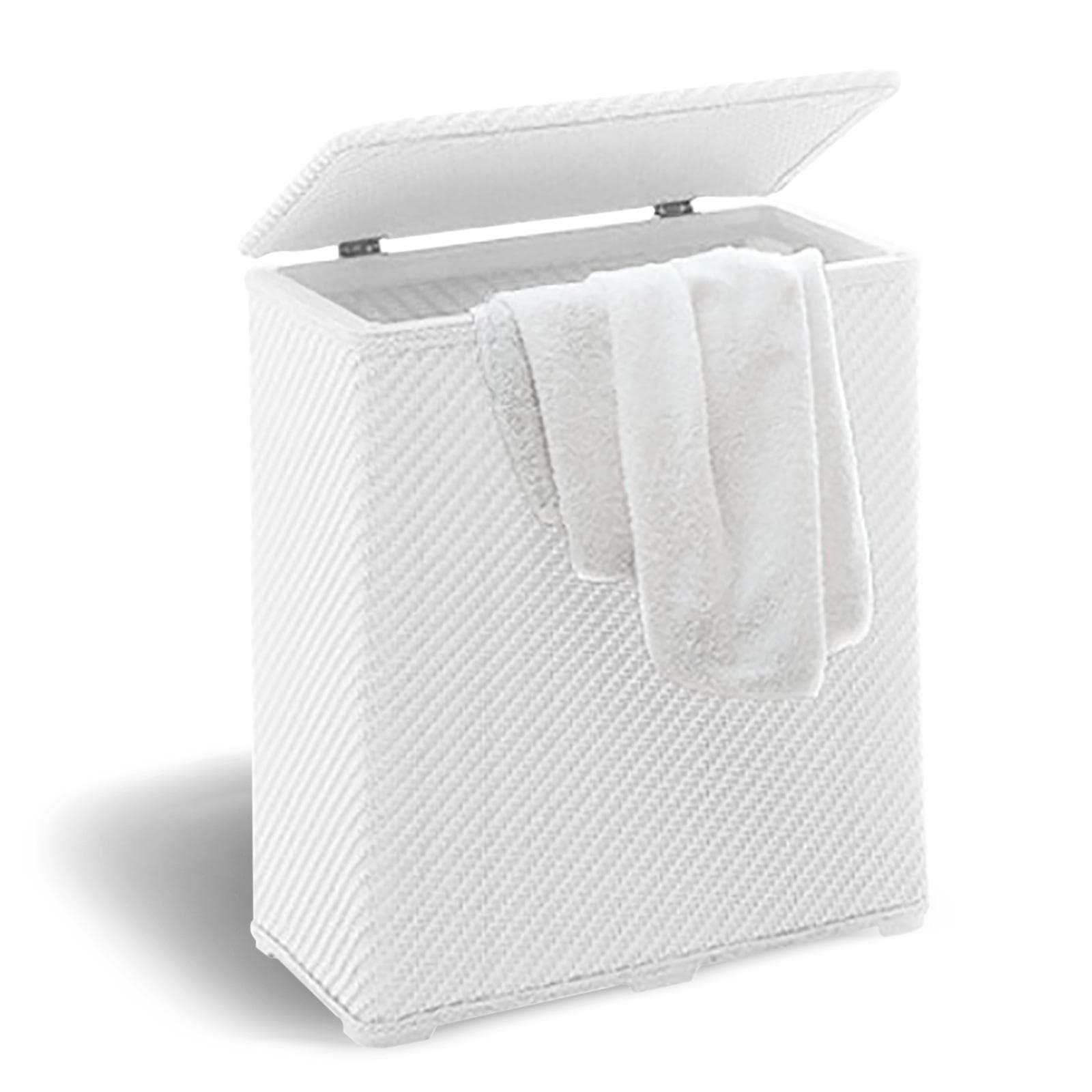 Cesto portabiancheria 72 L bianco - Ambrogio di Gedy