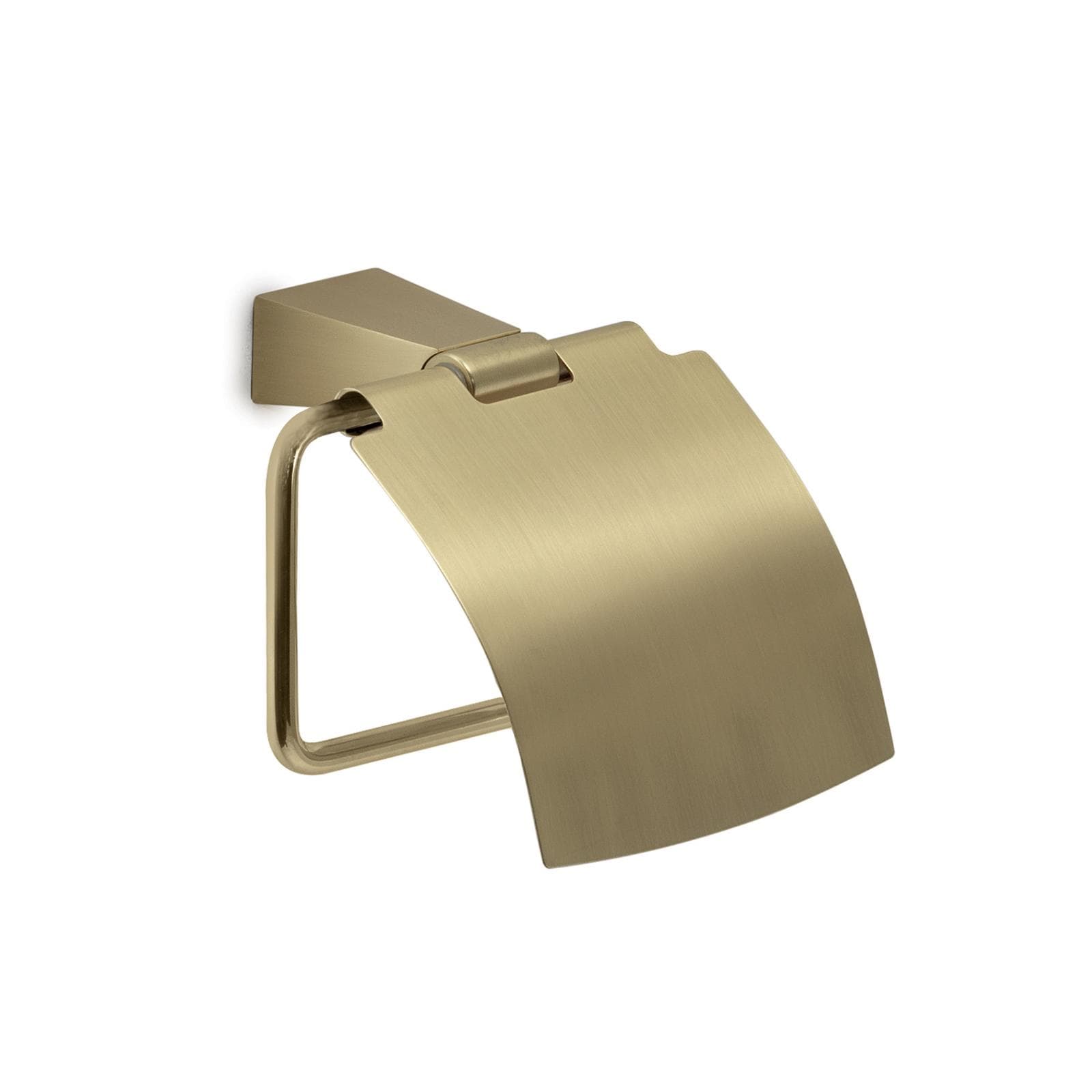 Portarotolo coperto in acciaio inox oro opaco - Tonale di Gedy