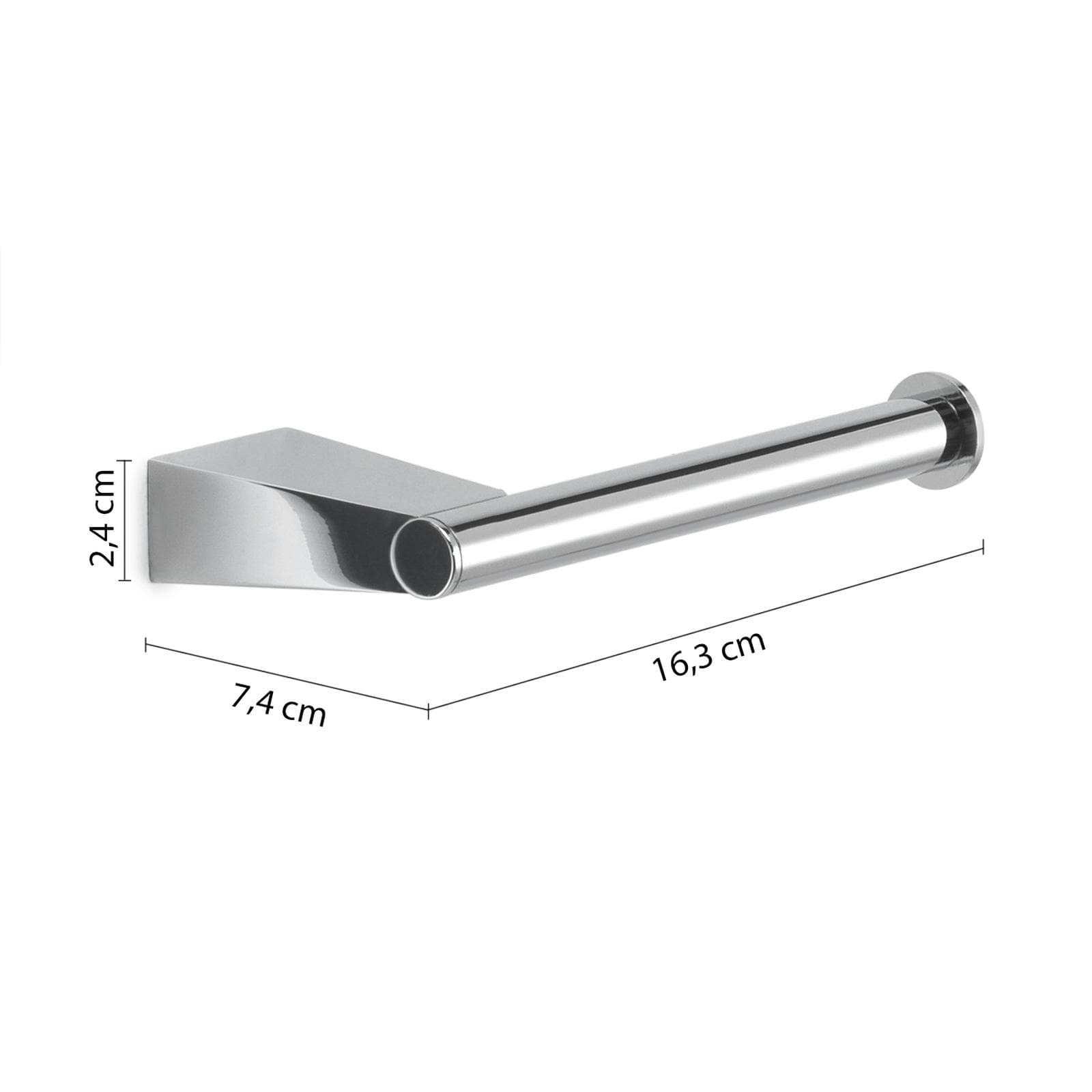 Portarotolo in acciaio inox - Tonale di Gedy