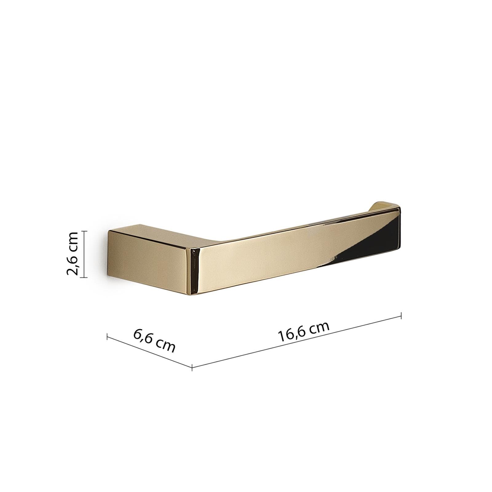 Portarotolo in ottone e cromall oro - Pirenei di Gedy