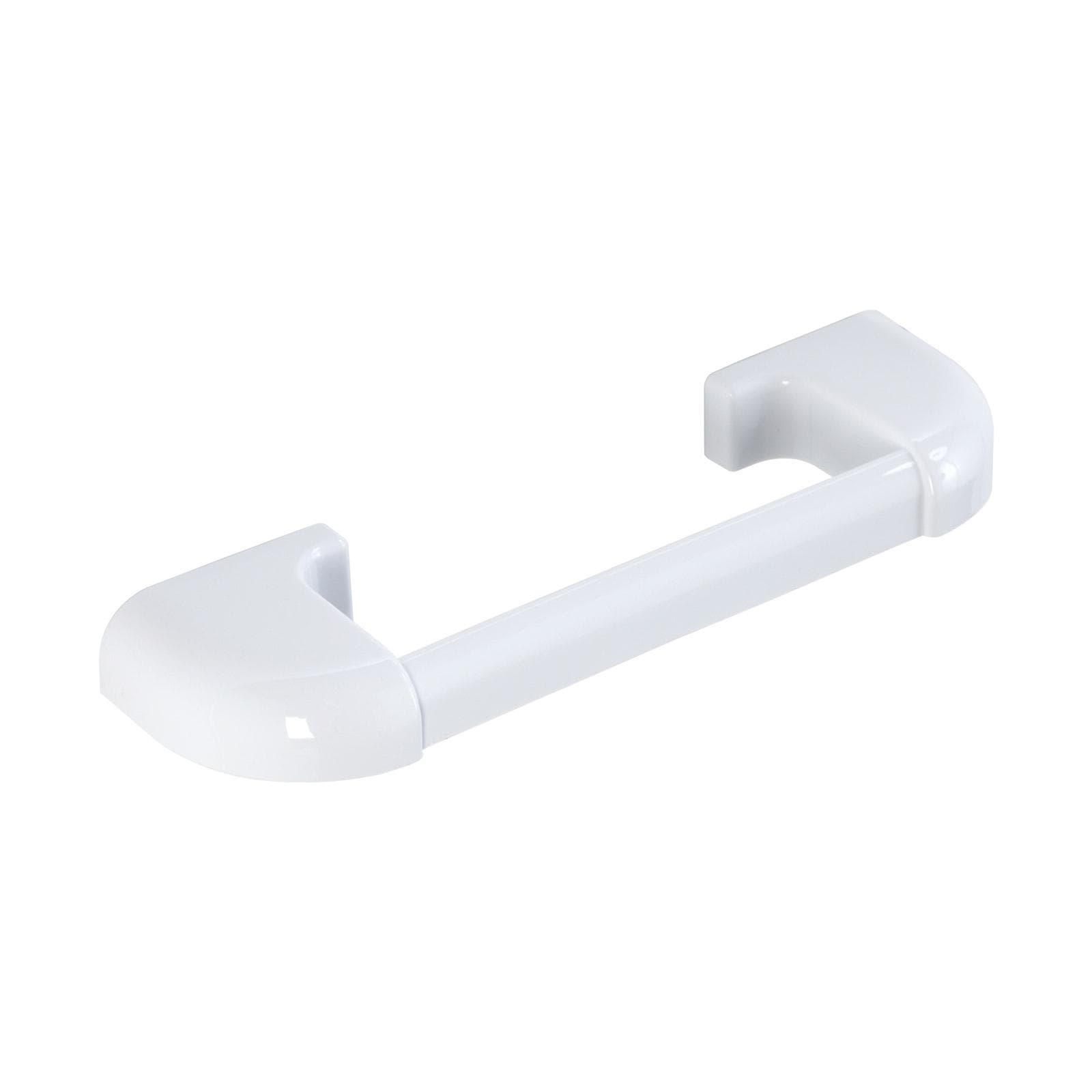 Portasalviette a muro 30 cm doppio fissaggio in abs bianco - Gioia