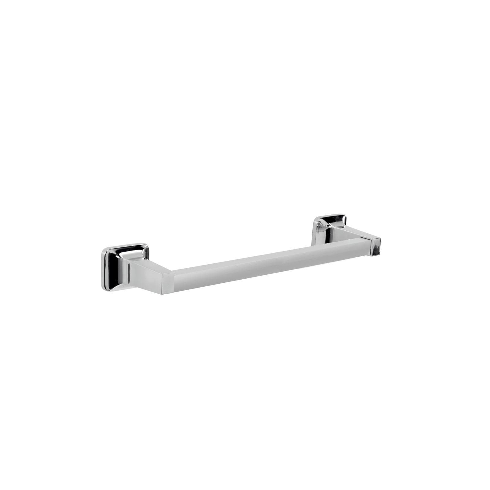 Portasalviette 30 cm in alluminio anodizzato e cromall cromo - K2 di Gedy