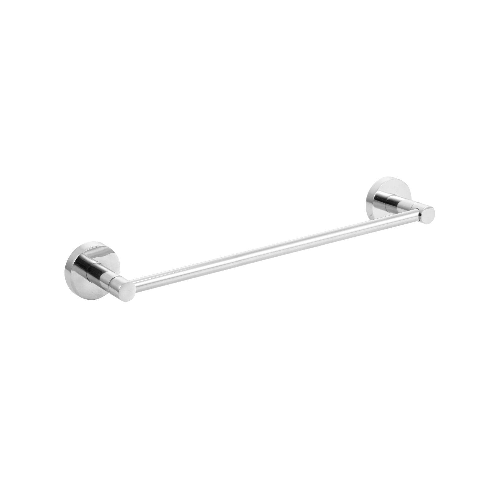 Portasalviette 35 cm a muro in lega di zinco cromo - Bailey