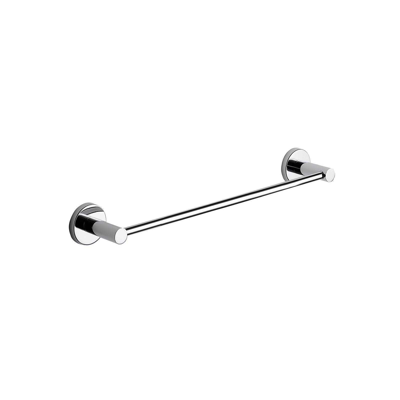 Portasalviette a muro 45 cm in acciaio inox e cromall cromo - Felce di Gedy