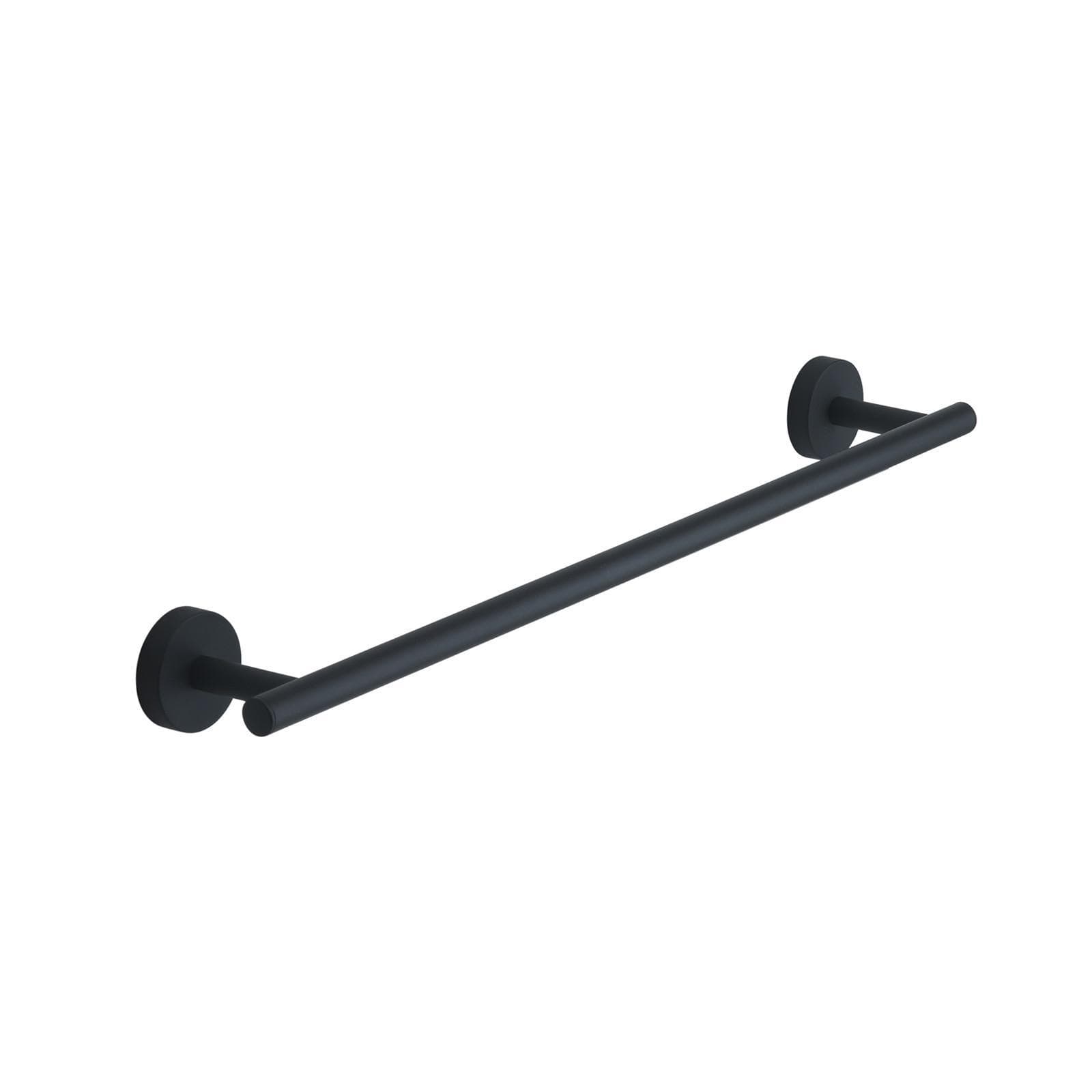 Portasalviette a muro 45 cm in acciaio inox e cromall nero - Eros di Gedy