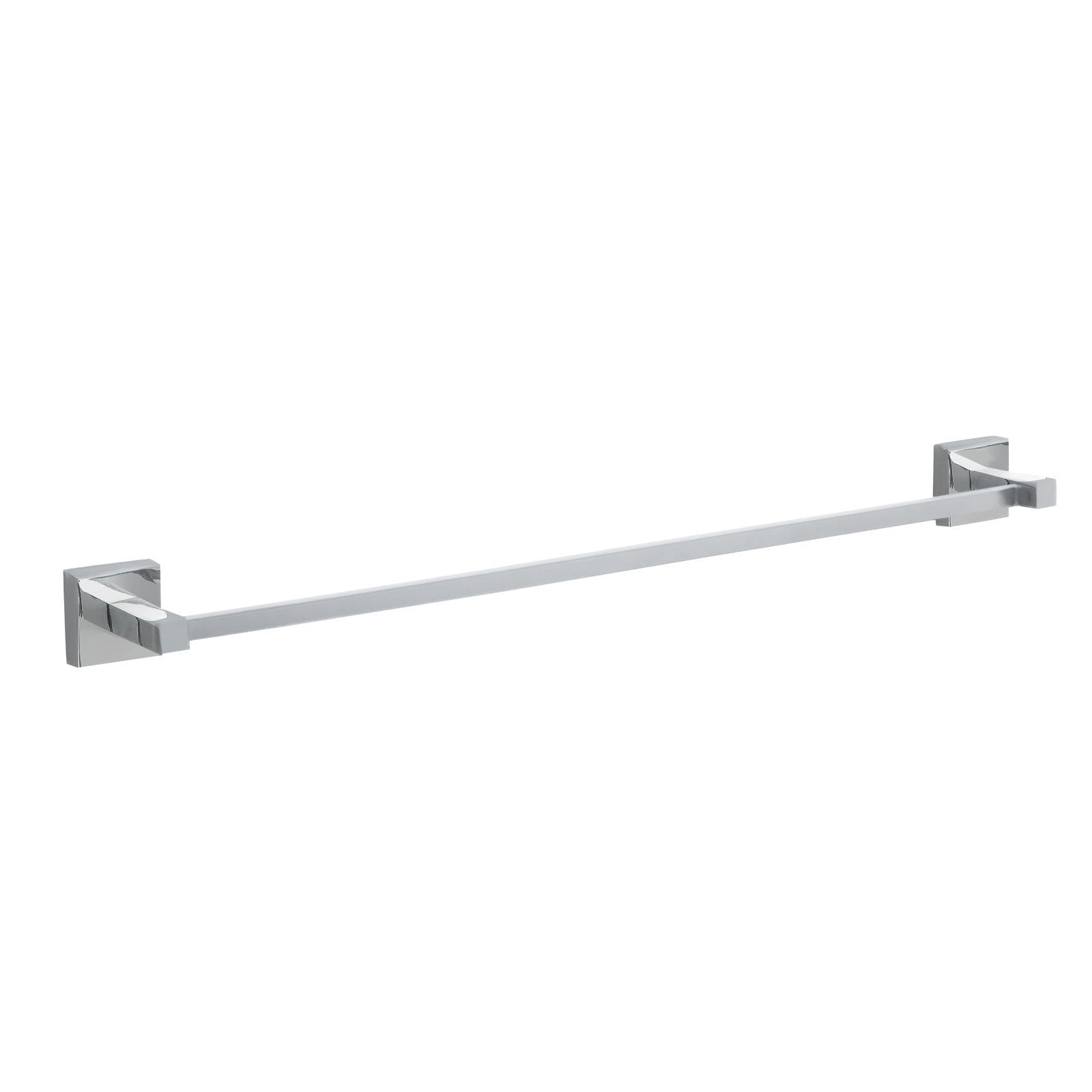 Portasalviette 57 cm in acciaio inox cromo - Clover