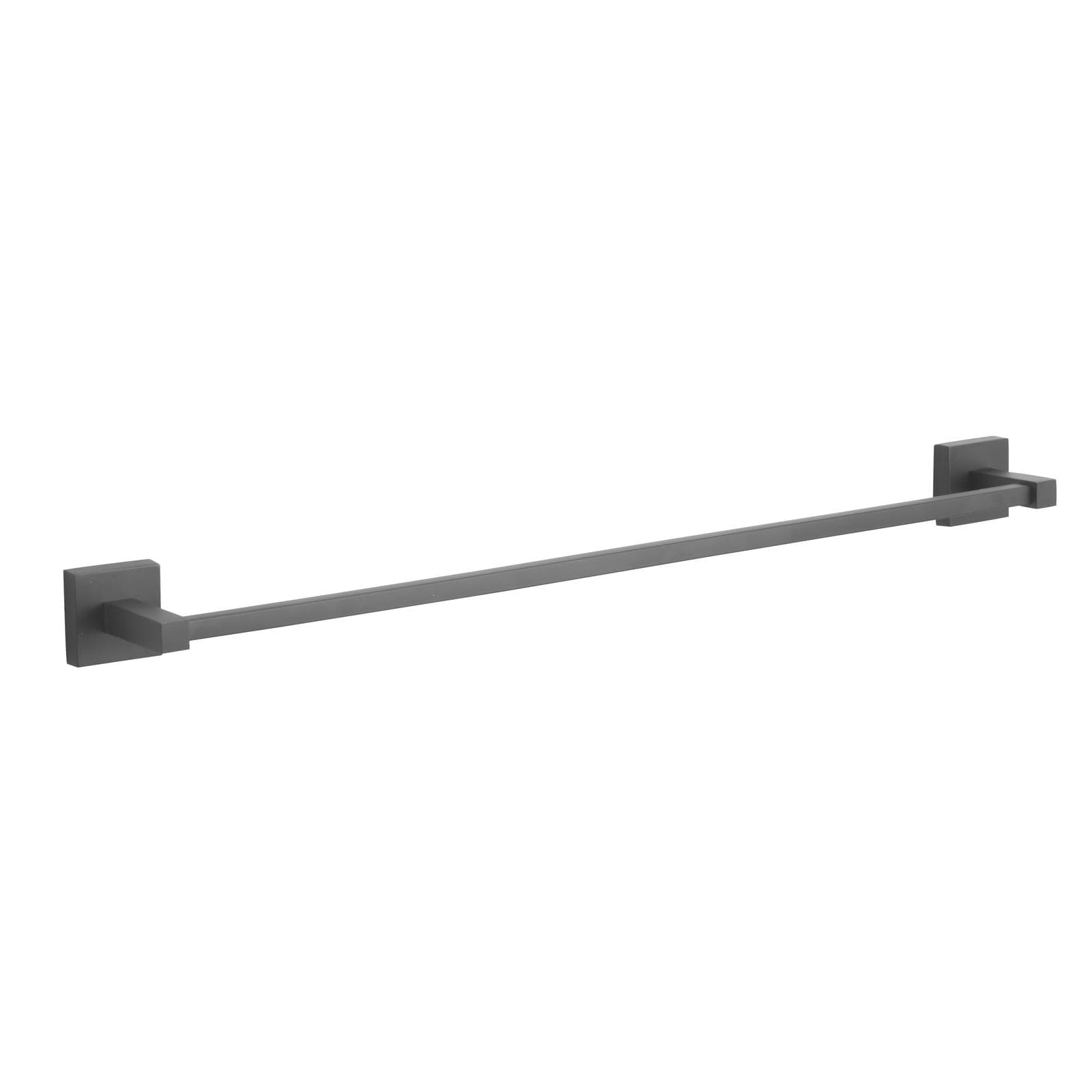 Portasalviette 57 cm in acciaio inox nero opaco - Clover